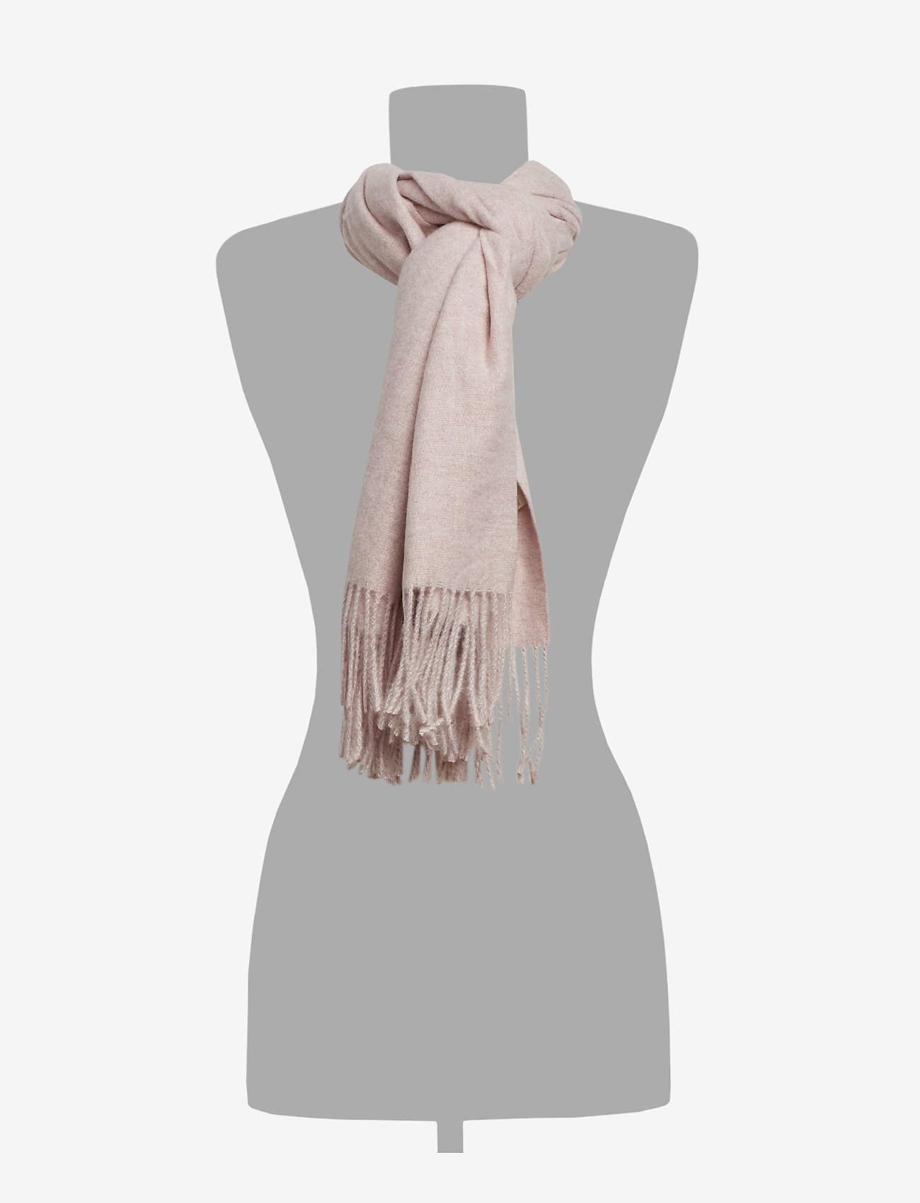 Andiata - HENNICA WOOL SCARF - pale pink - 1