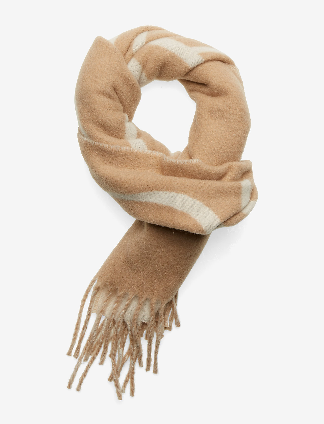 Corinne logo scarf - CROISSANT