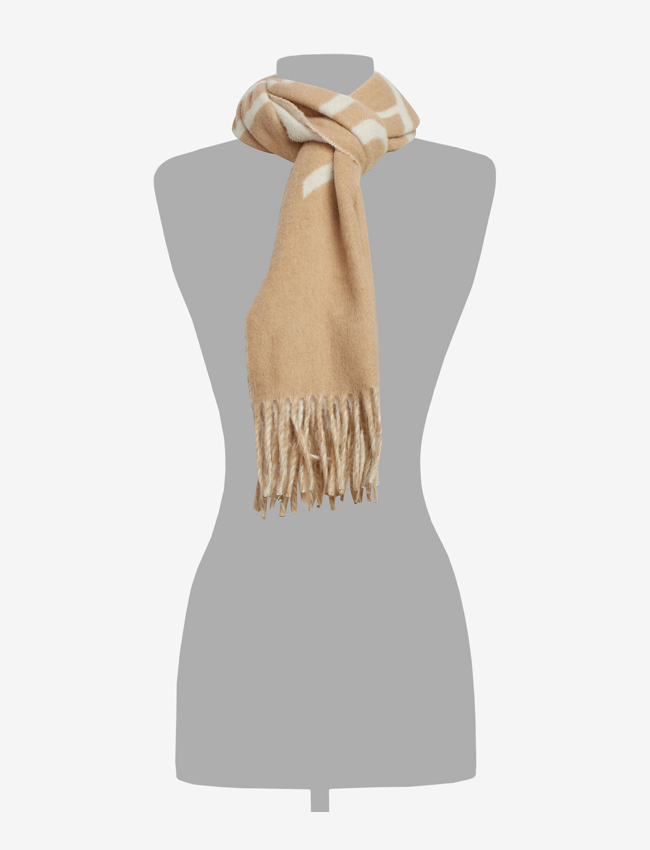 Andiata - Corinne logo scarf - croissant - 1