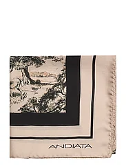 Andiata - Ouna scarf - tynde tørklæder - monogram print - 3