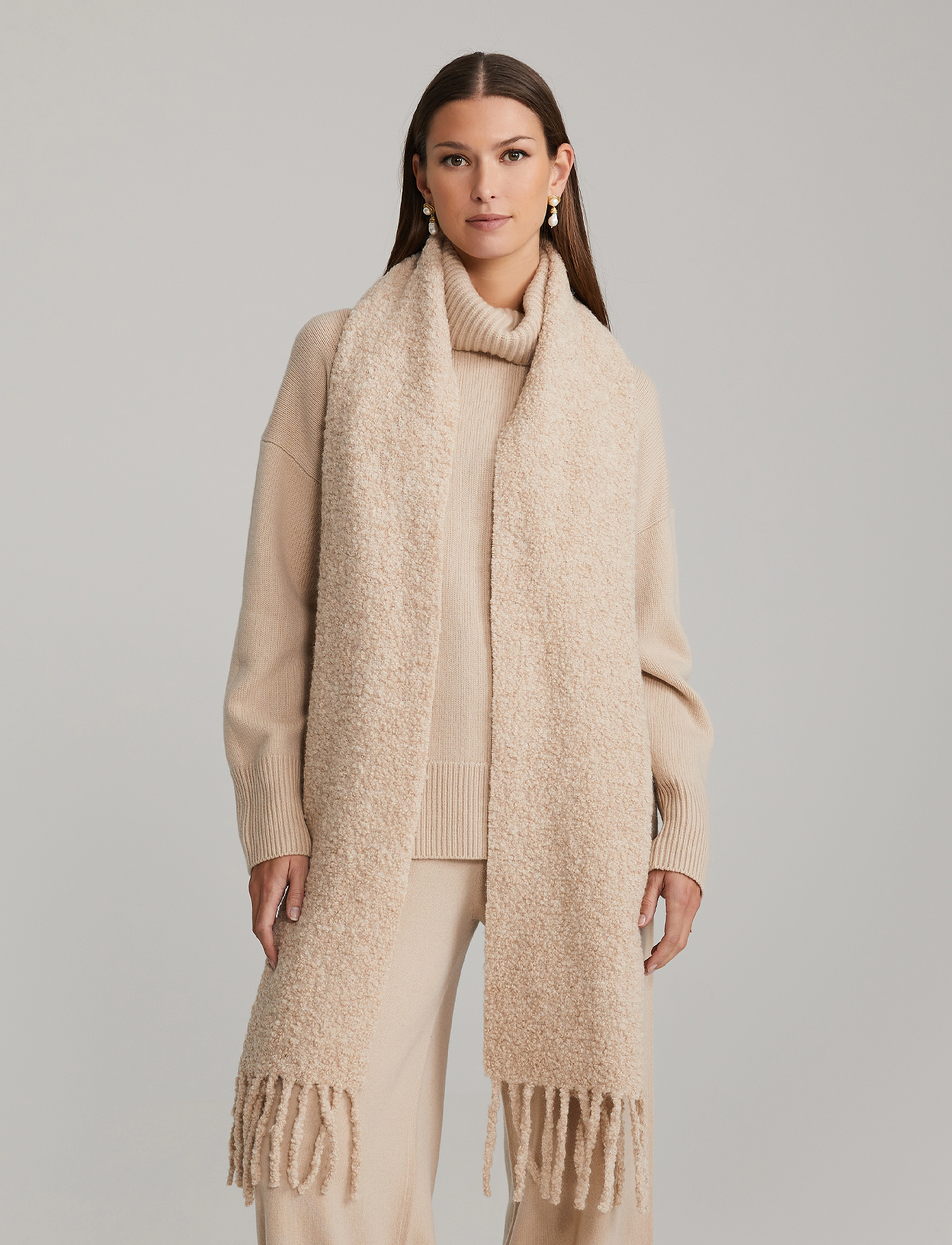 Andiata Patrizia Scarf - Andiata - ALMOND / beige