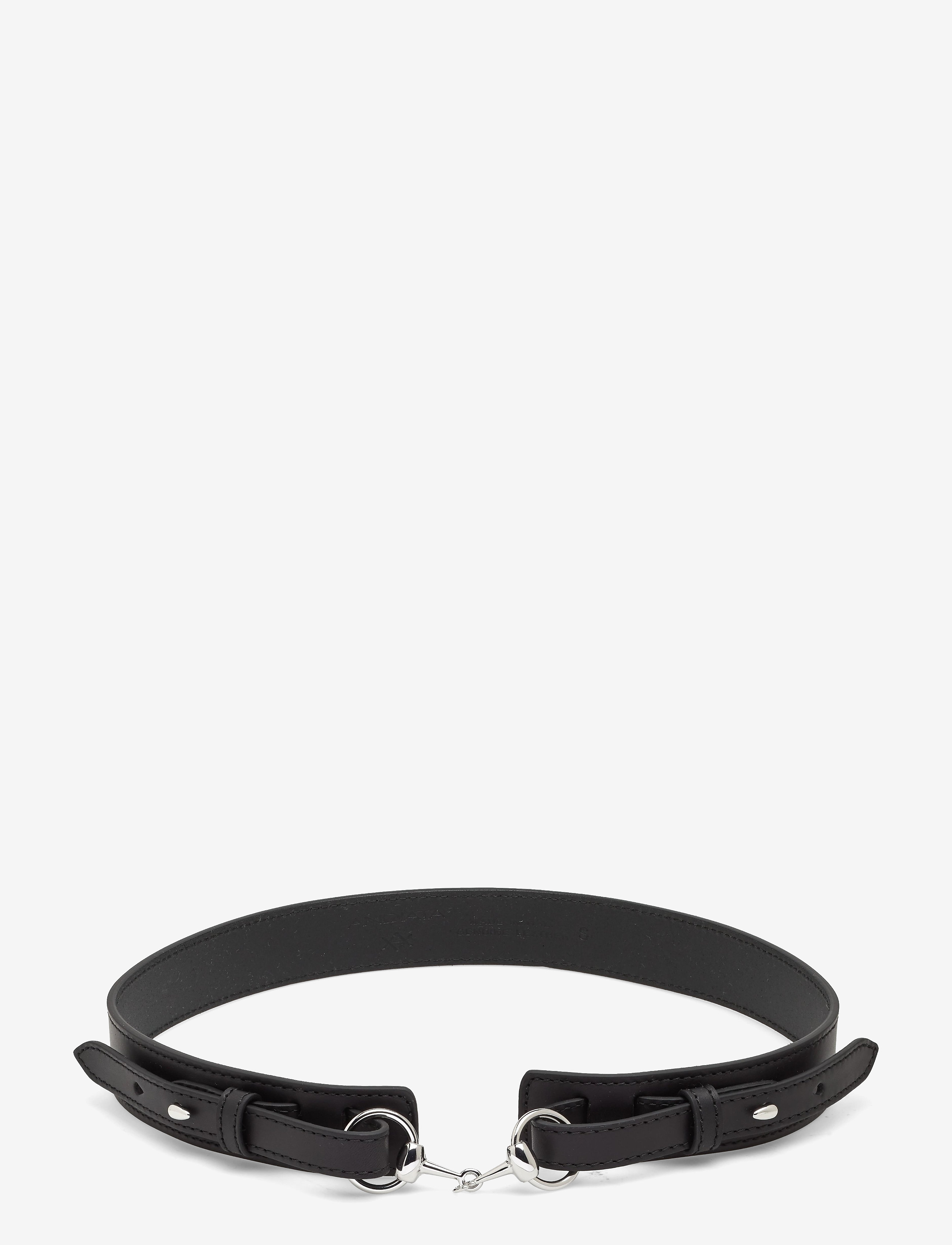 Andiata Gadia belt - Kampagne - BLACK/SILVER / black