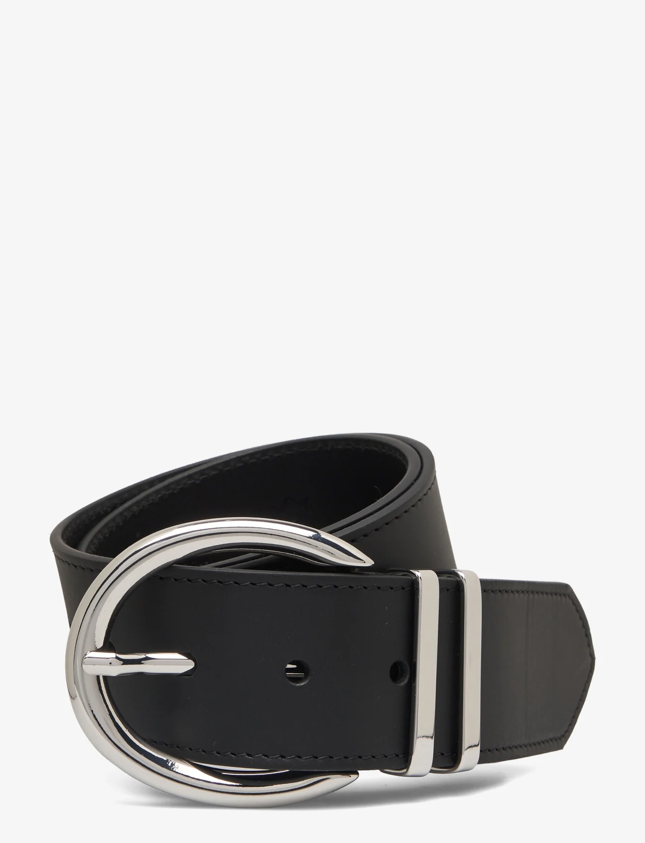 Andiata - Caryn belt - bälten - black, silver details - 0