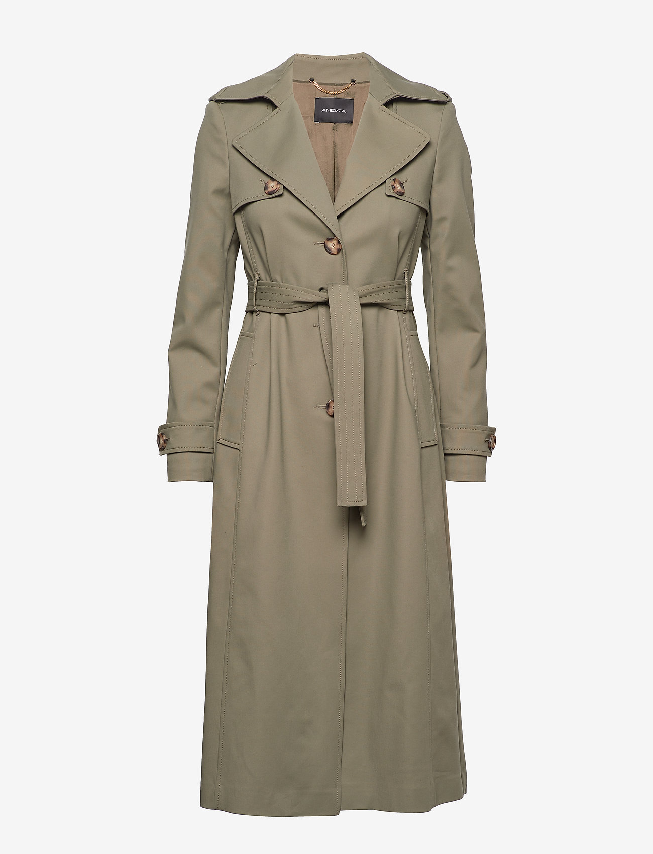 Andiata - JANIS K TRENCH COAT - kalamata green - 0