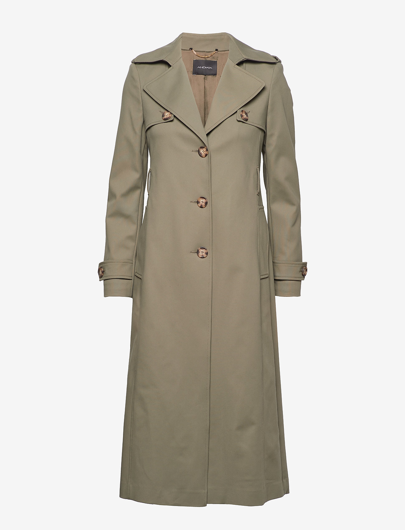 Andiata - JANIS K TRENCH COAT - kalamata green - 2