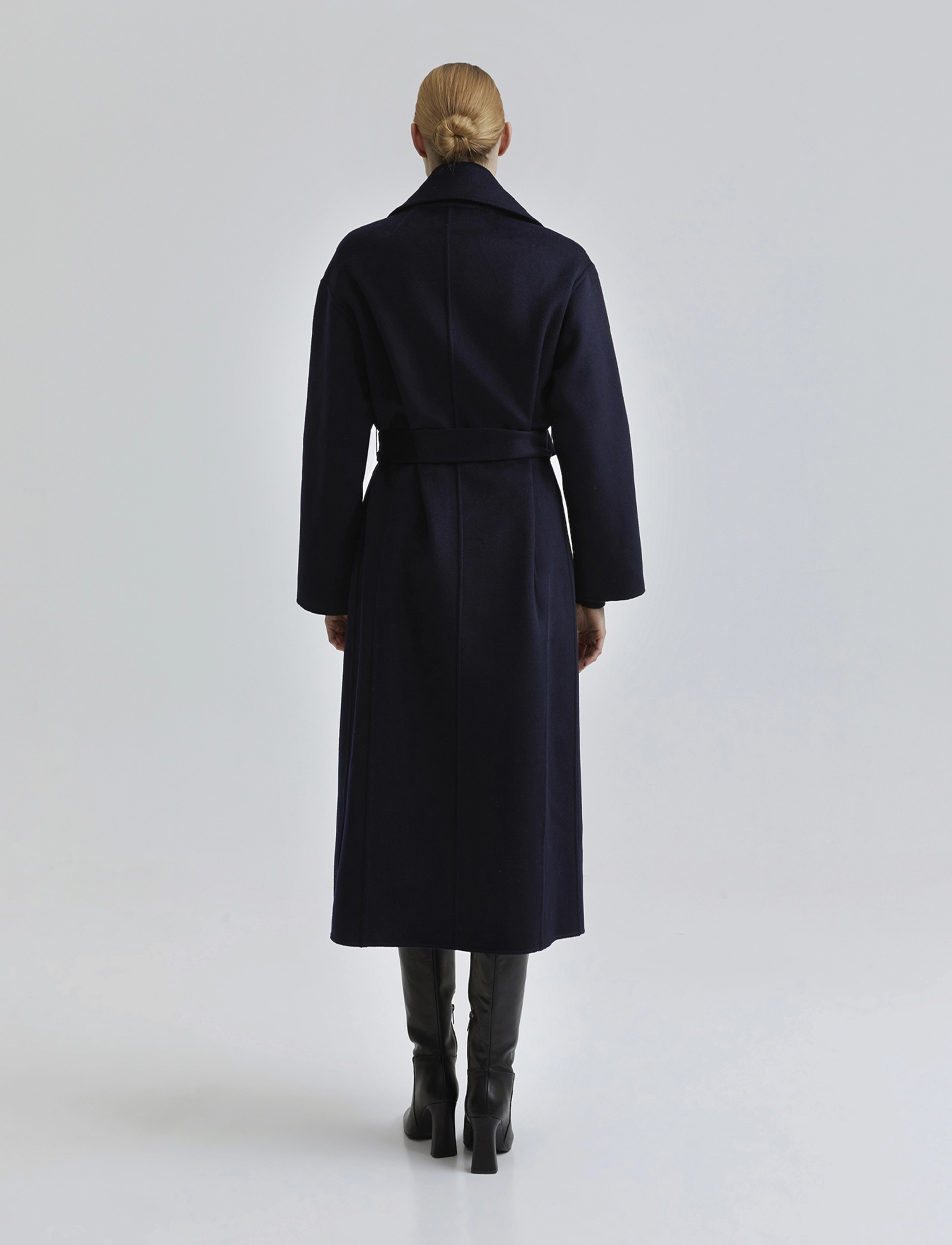 Andiata - Seeliana coat - deep navy blue - 3