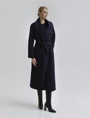 Andiata - Seeliana coat - winter coats - deep navy blue - 4