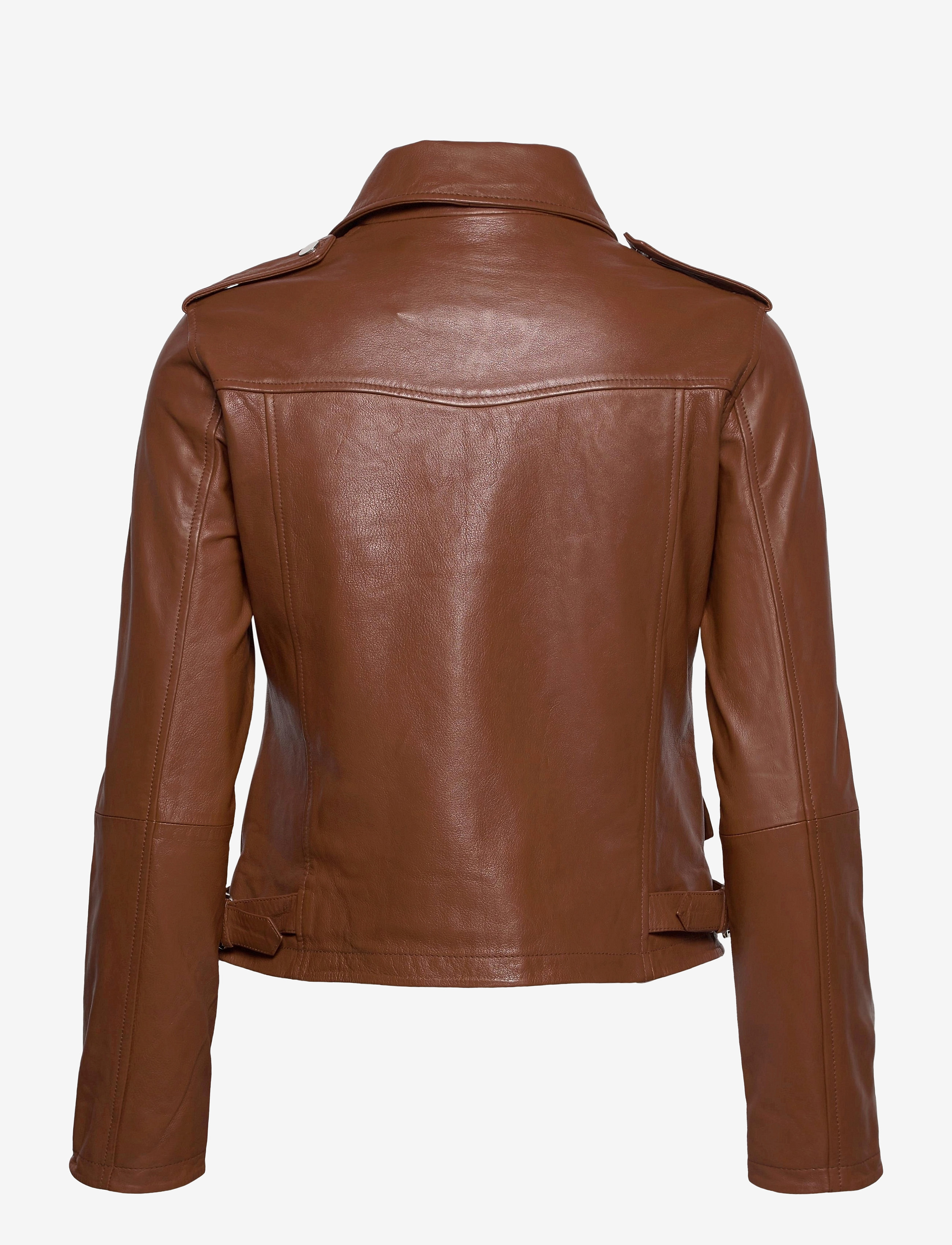 Andiata - Josita Leather Jacket - cinnamon brown - 2