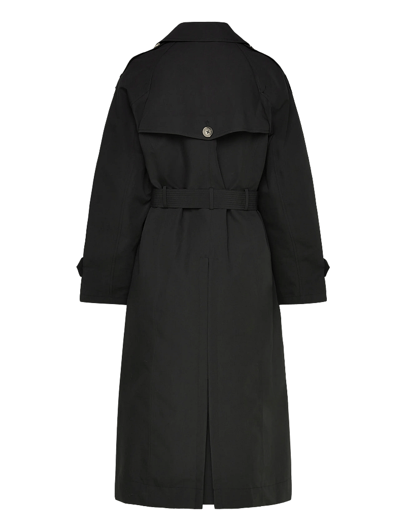 Andiata - Suela 2 - trenchcoats - black - 1