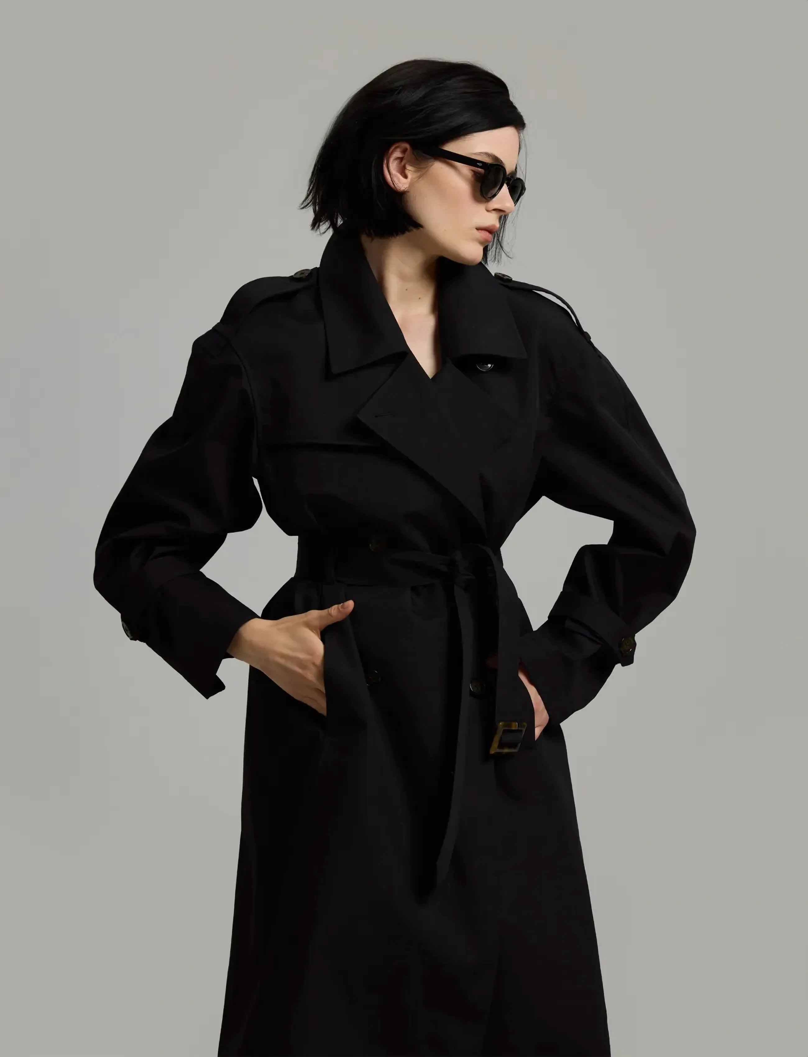 Andiata - Suela 2 - yfirhafnir - black - 4