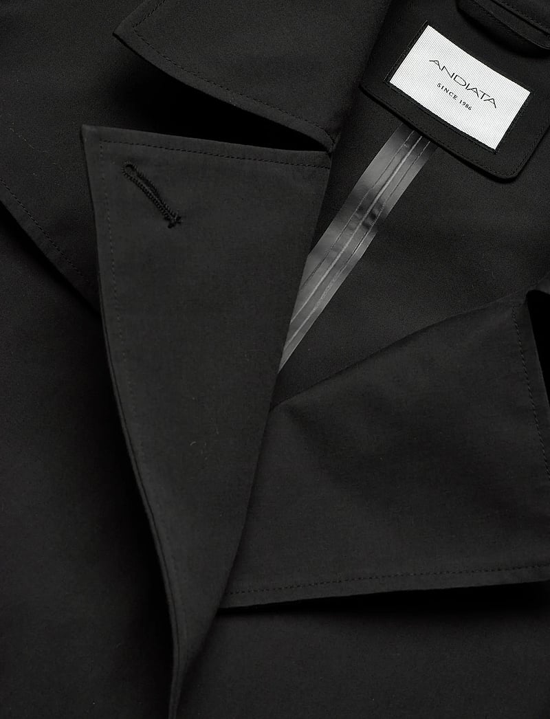 Andiata - Suela 2 - trenchcoats - black - 3