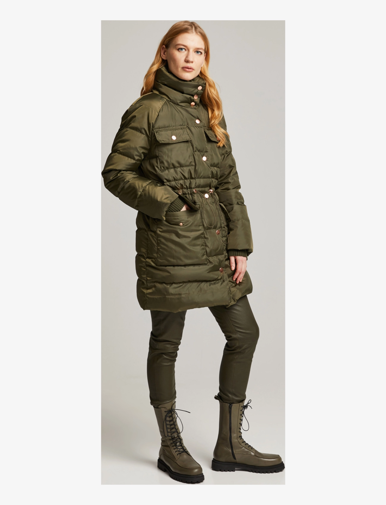 Andiata - Ymir Down Jacket - green - 2