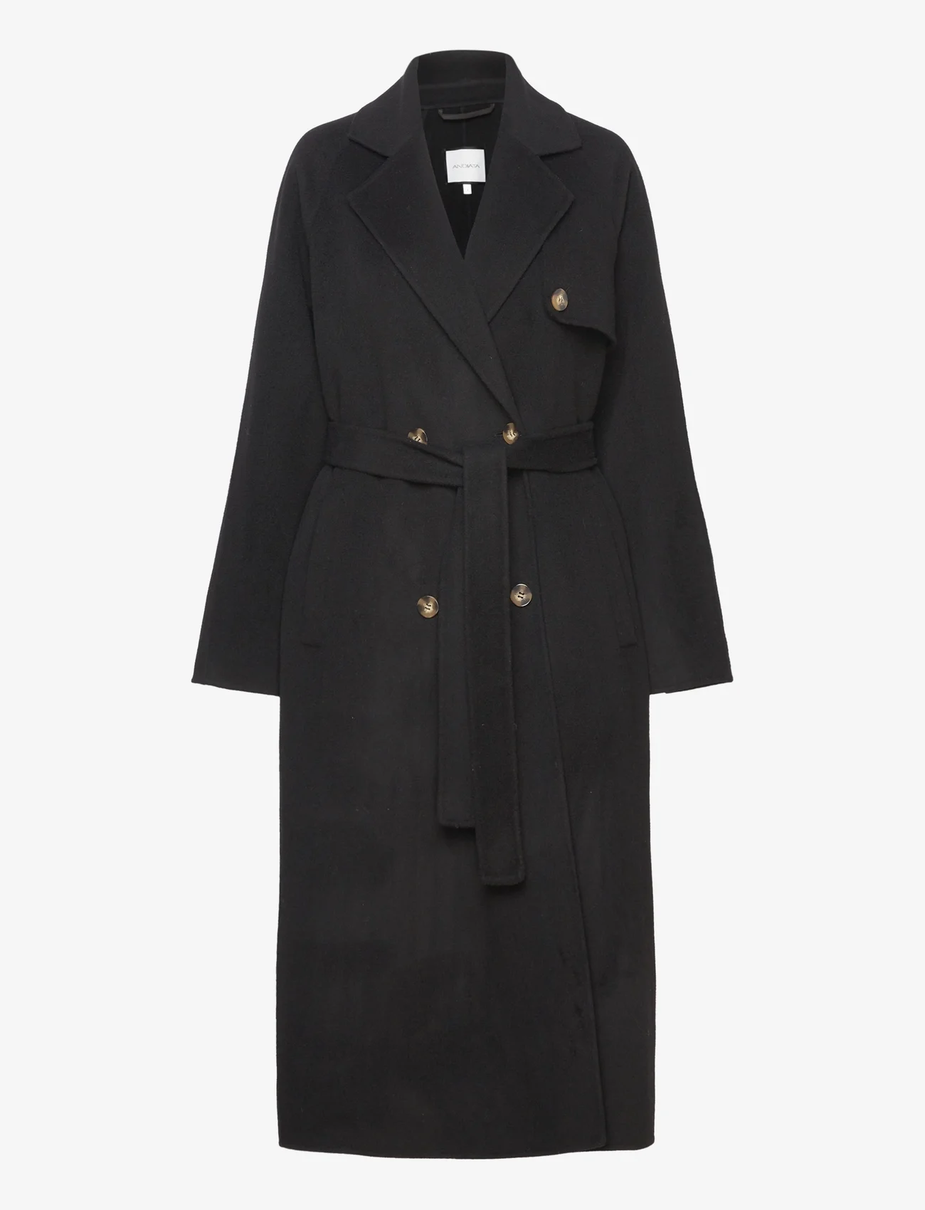 Andiata - Levia Coat - winter coats - black - 0