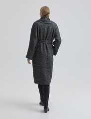 Andiata - Leticia 2 coat - vinterjakker - black stripes - 3