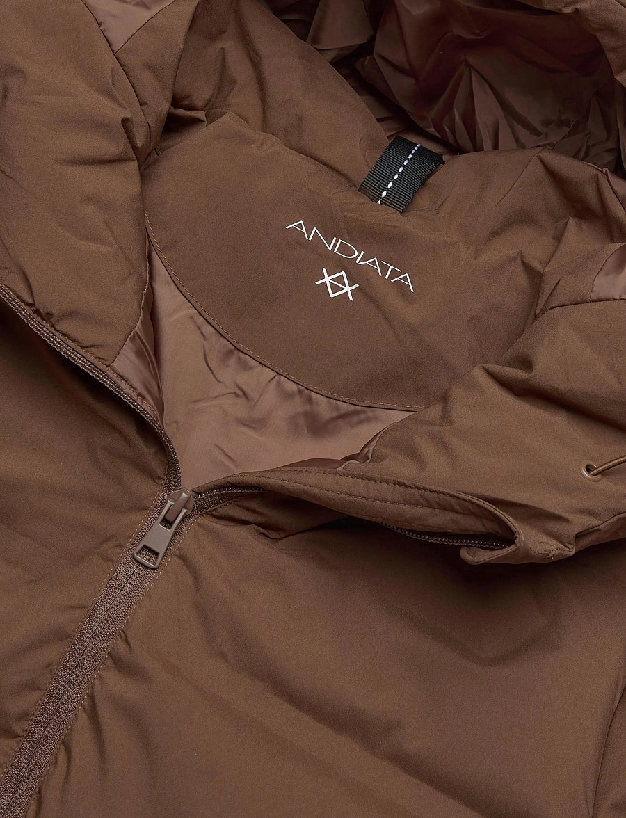 Andiata - Halen jacket - winter jackets - cognac - 2