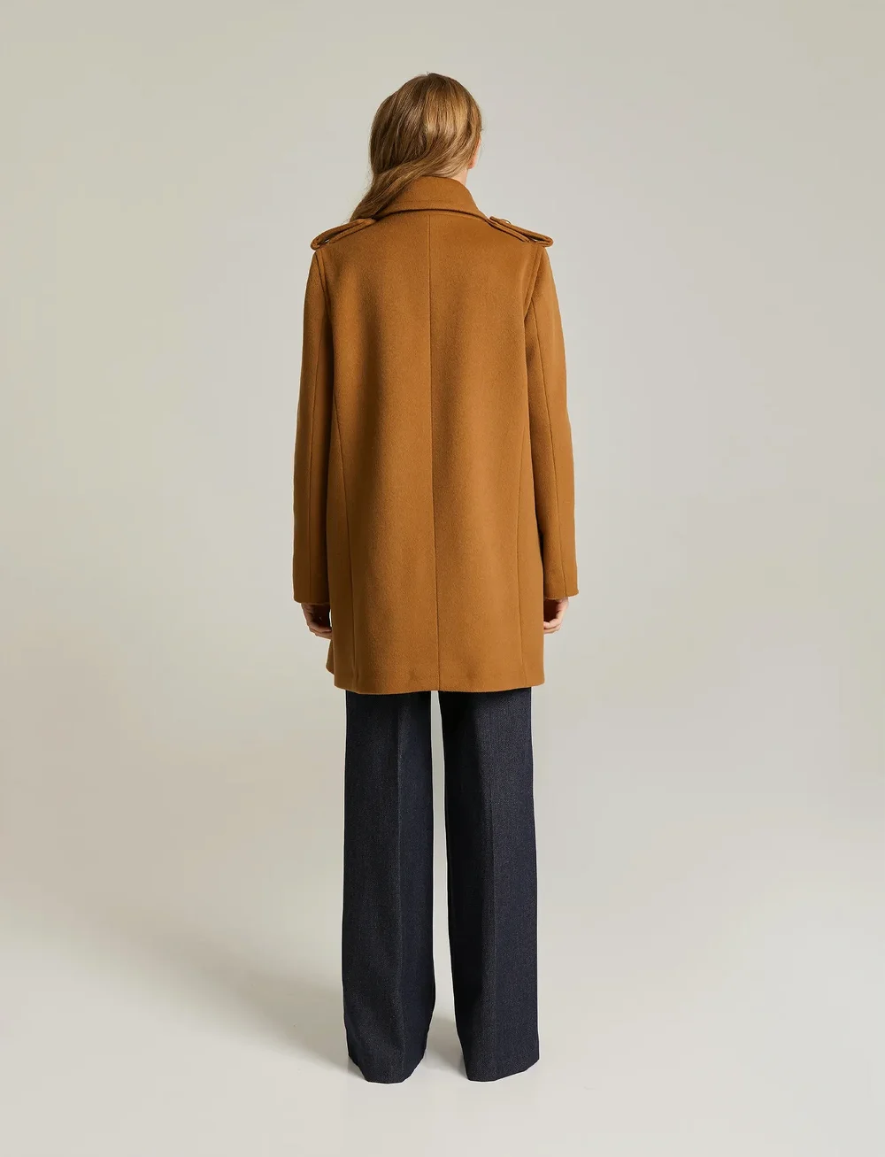 Andiata - Darla - wollmäntel - camel - 4