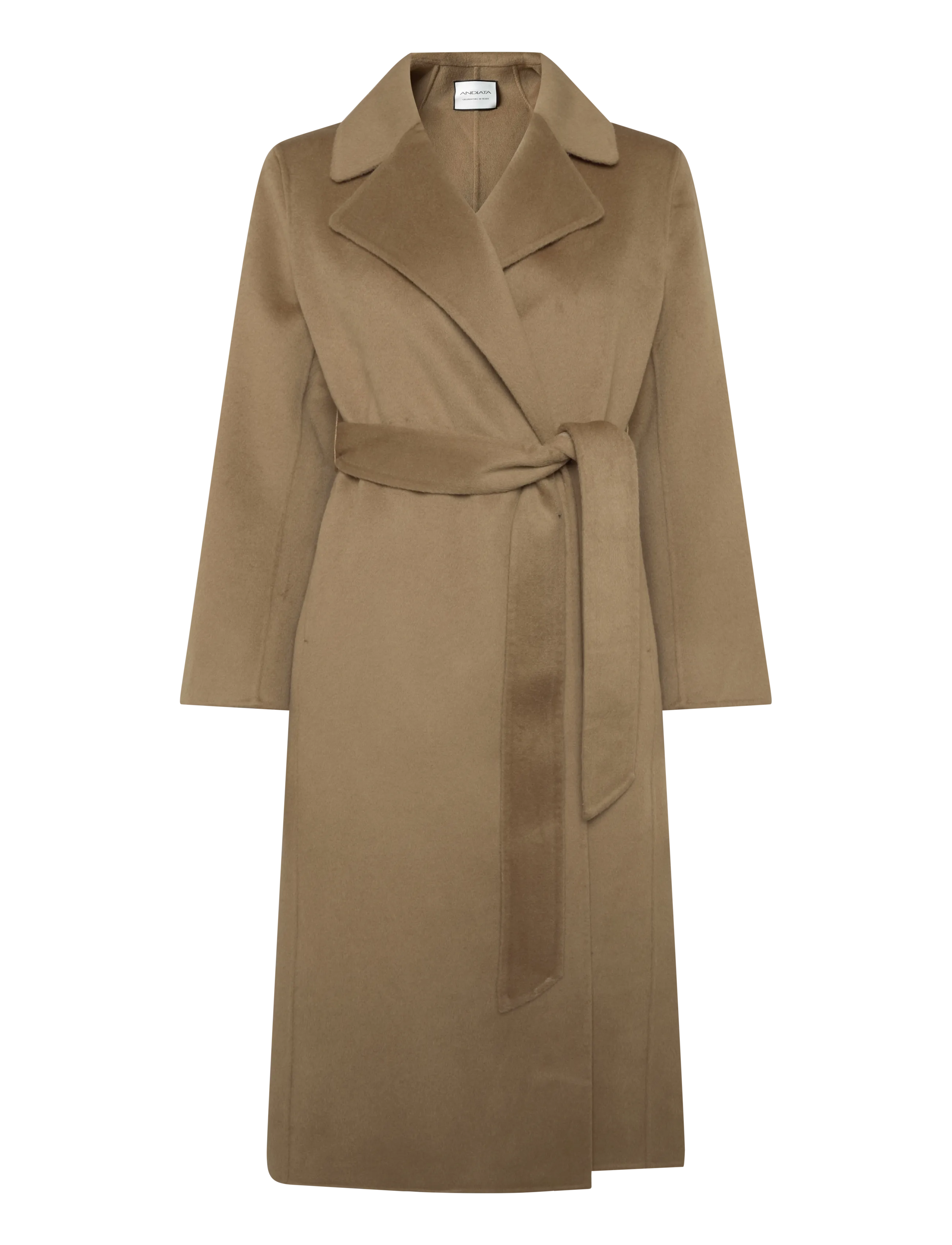 Andiata Magnolia coat - Modetrender - COGNAC / brown