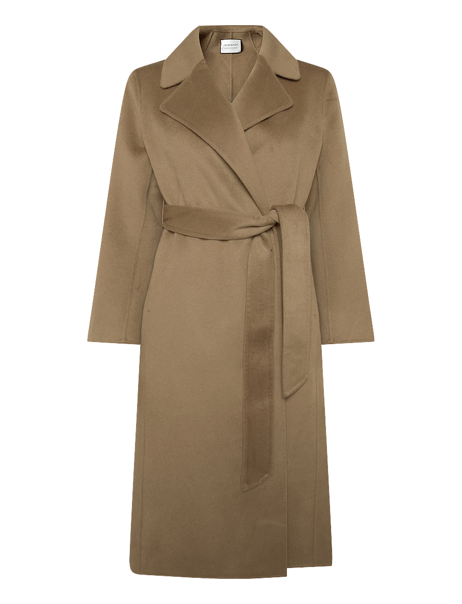 Andiata - Magnolia coat - vinterjackor - cognac - 0