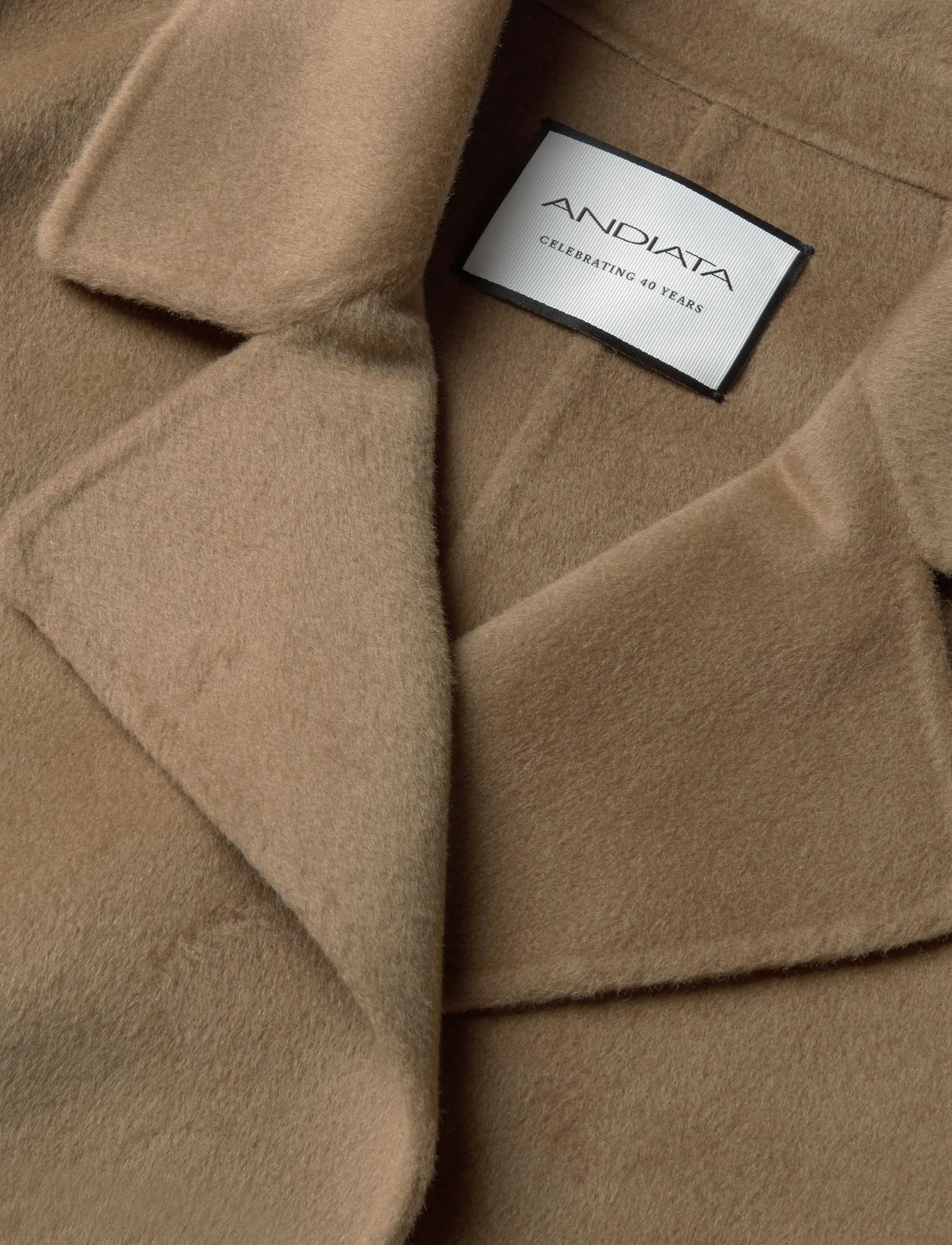 Andiata - Magnolia coat - vinterjackor - cognac - 2