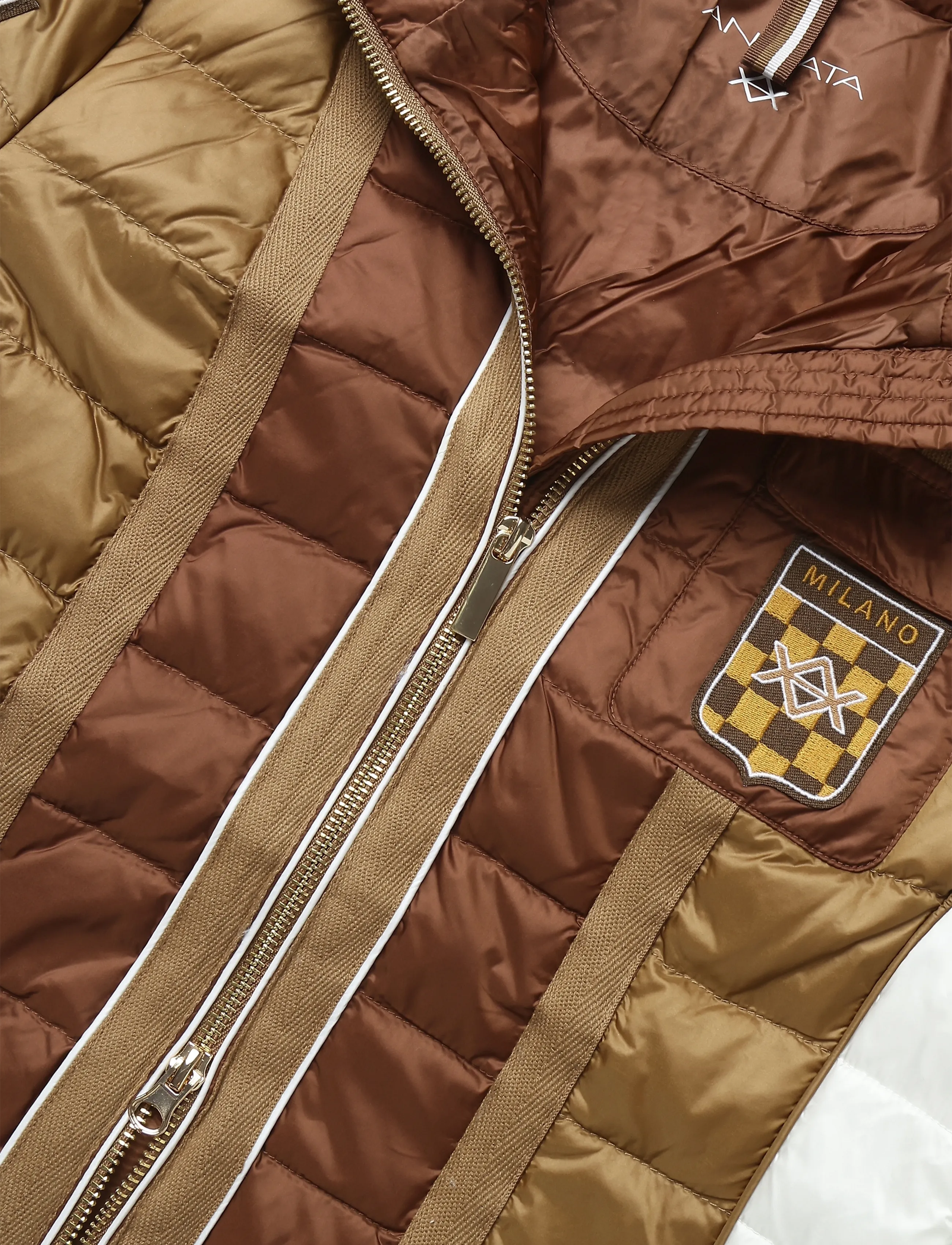 Andiata - Tarie jacket - spring jackets - cognac - 3