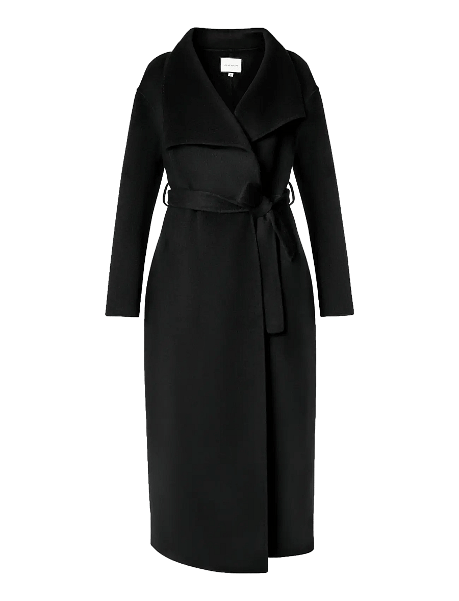 Andiata - Achillea coat - black - 1