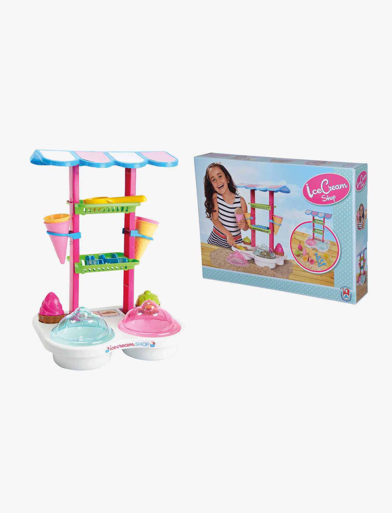 Androni - Androni Ice Cream Shop - hiekkalelut - multicolor - 2