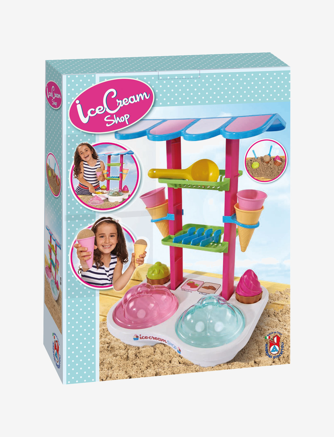 Androni - Androni Ice Cream Shop - hiekkalelut - multicolor - 3