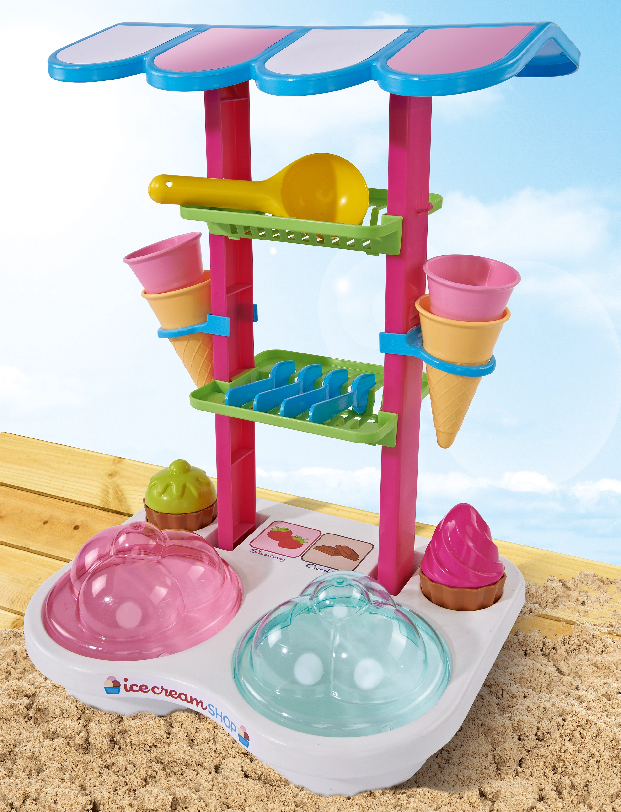 Androni - Androni Ice Cream Shop - gode sommertilbud - multicolor - 3