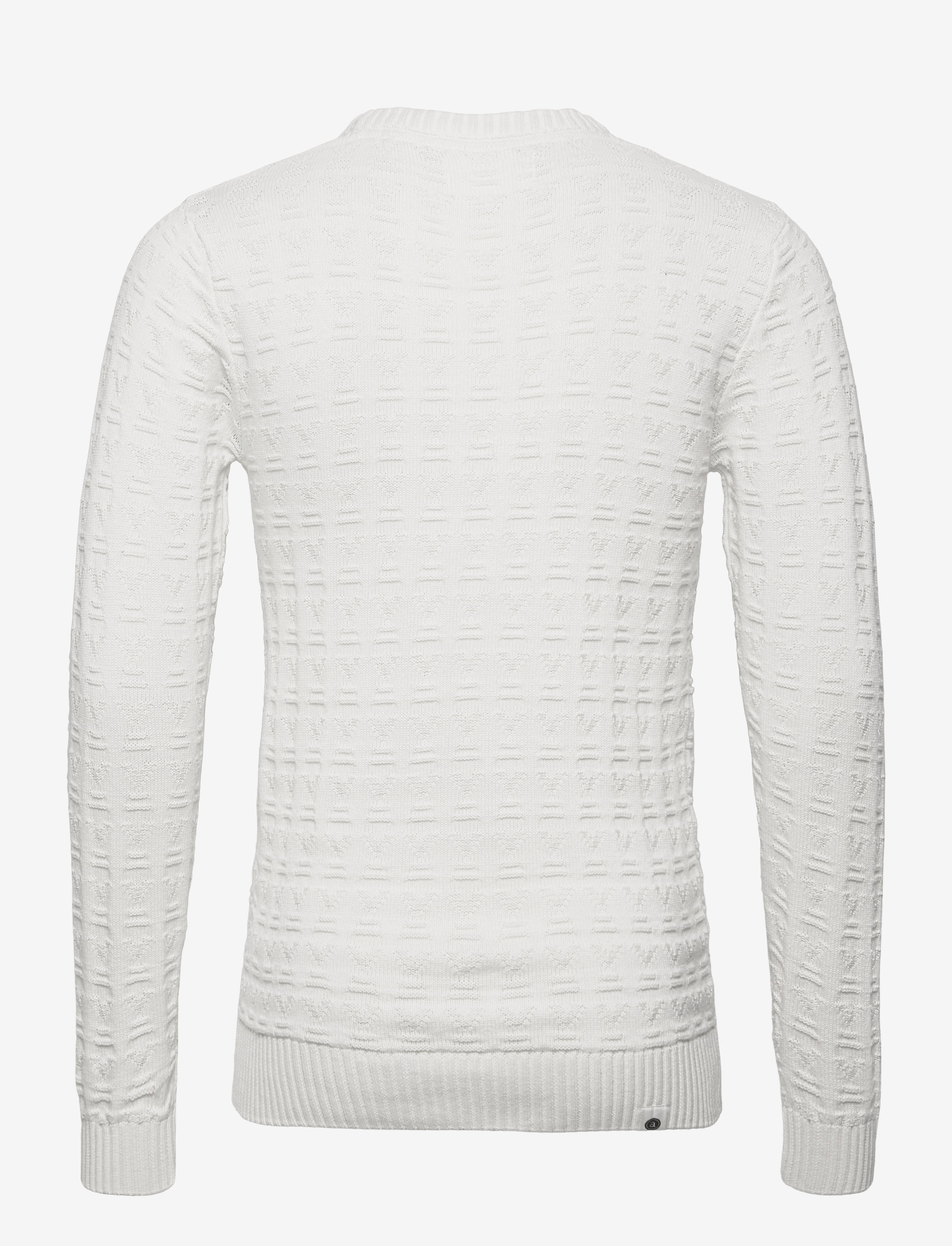 Anerkjendt - AKNICO JACQUARD KNIT - tofu - 1