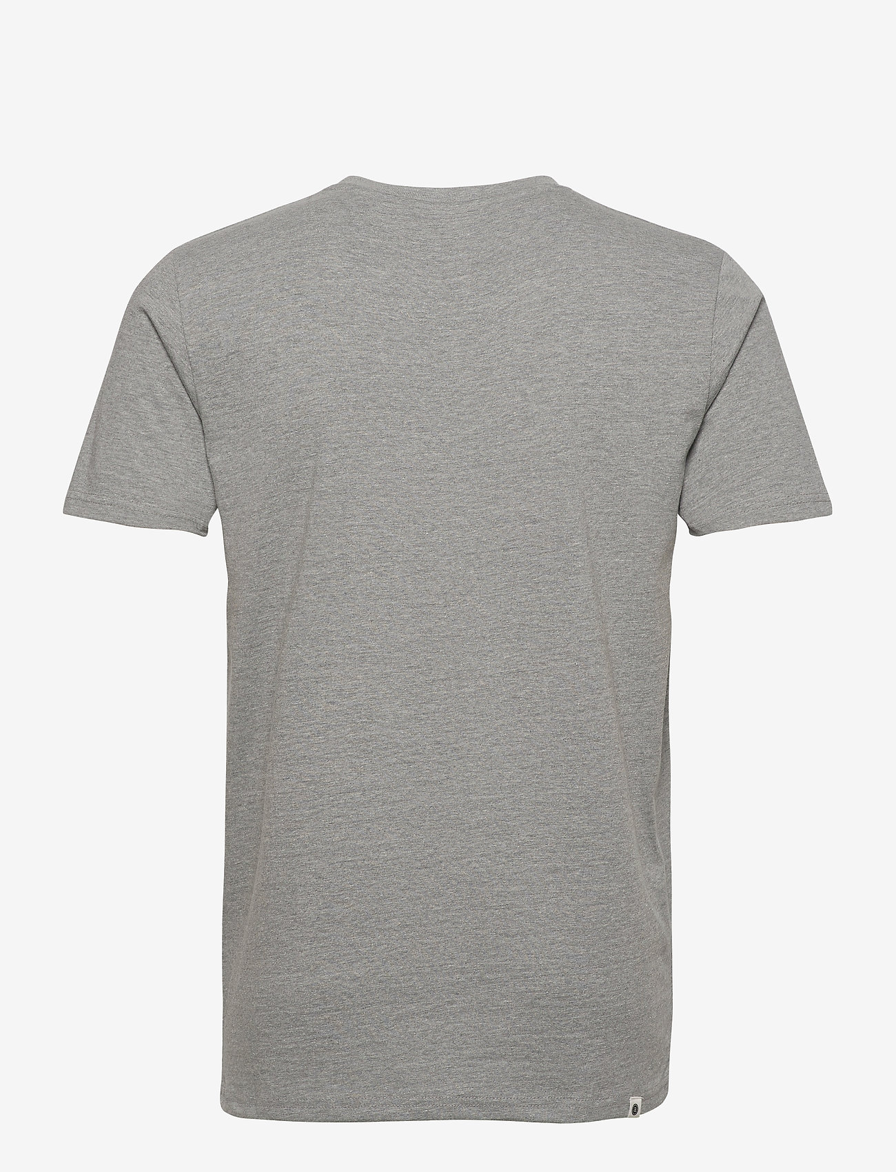 Anerkjendt - AKROD EMBROIDERY TEE - granit grey mel - 1