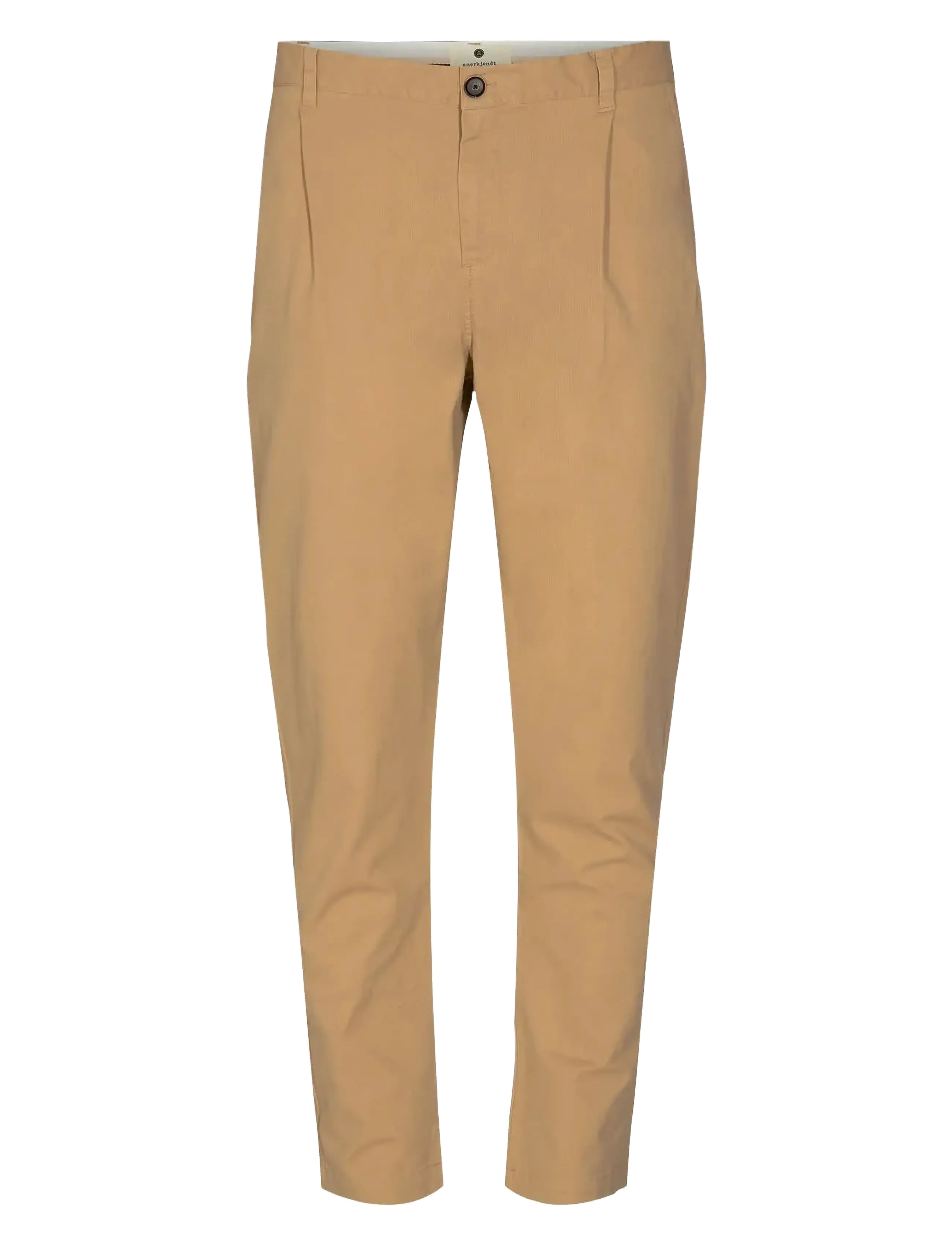 Anerkjendt AKJULIUS COTTON PLEAT PANT - Tøj - INCENSE / beige