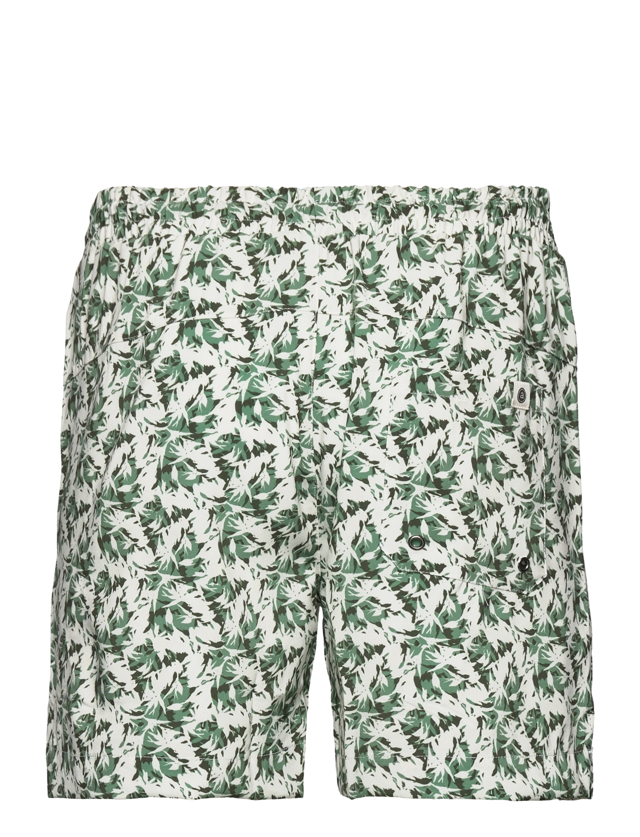 Anerkjendt - AKSHARK AOP SWIMSHORTS - tofu - 1