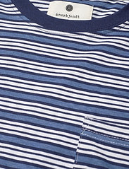 Anerkjendt - AKKIKKI BLUE STRIPE TEE - short-sleeved t-shirts - cornet blue - 2