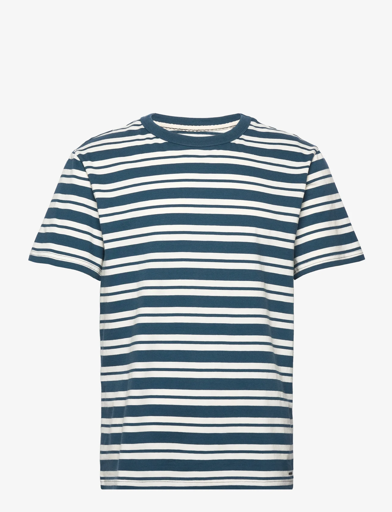 Anerkjendt - AKKIKKI NOOS STRIPE TEE - t-shirts - majolica blue - 0