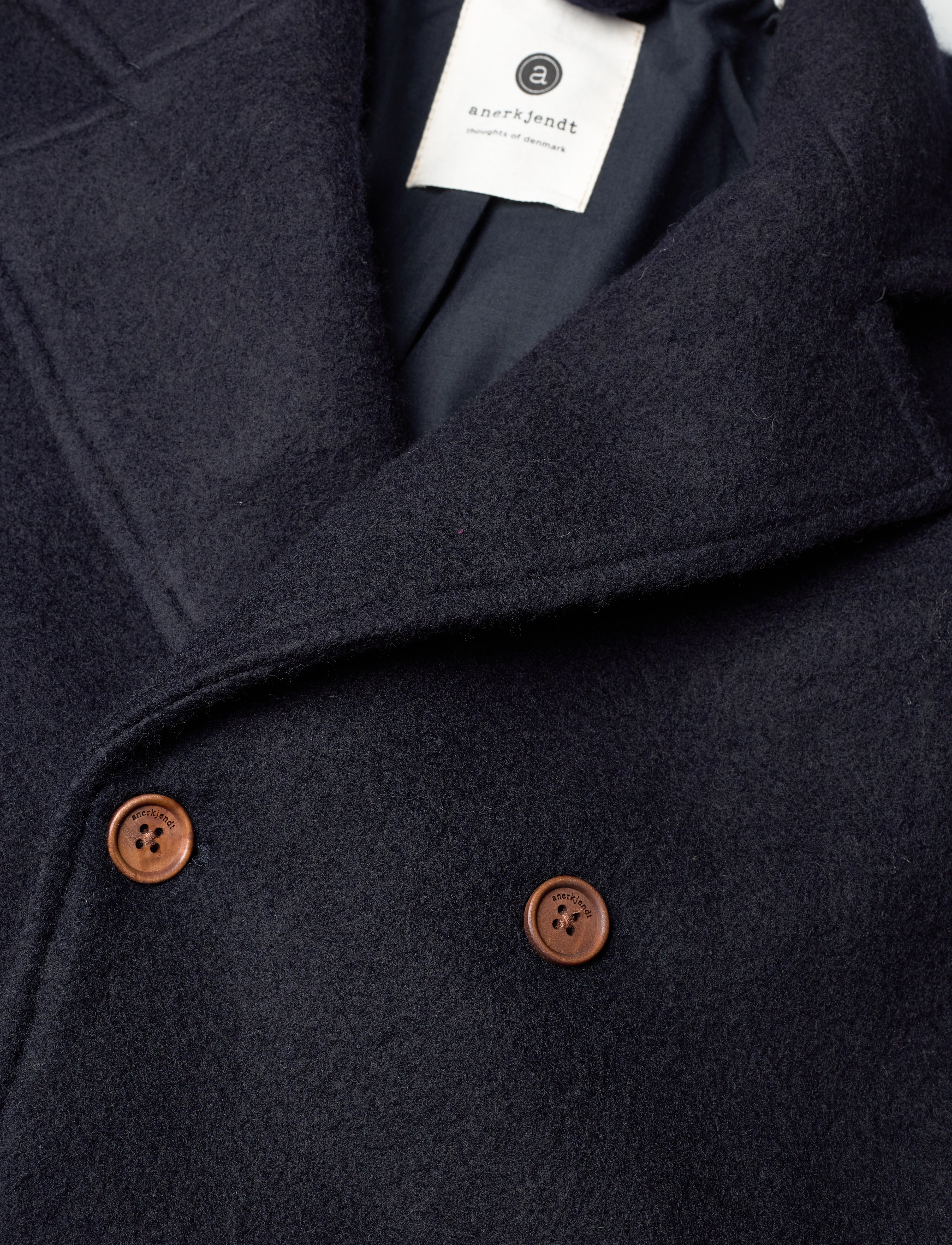 Anerkjendt - AKBØRGE DOUBLE R JACKET - dark navy - 2