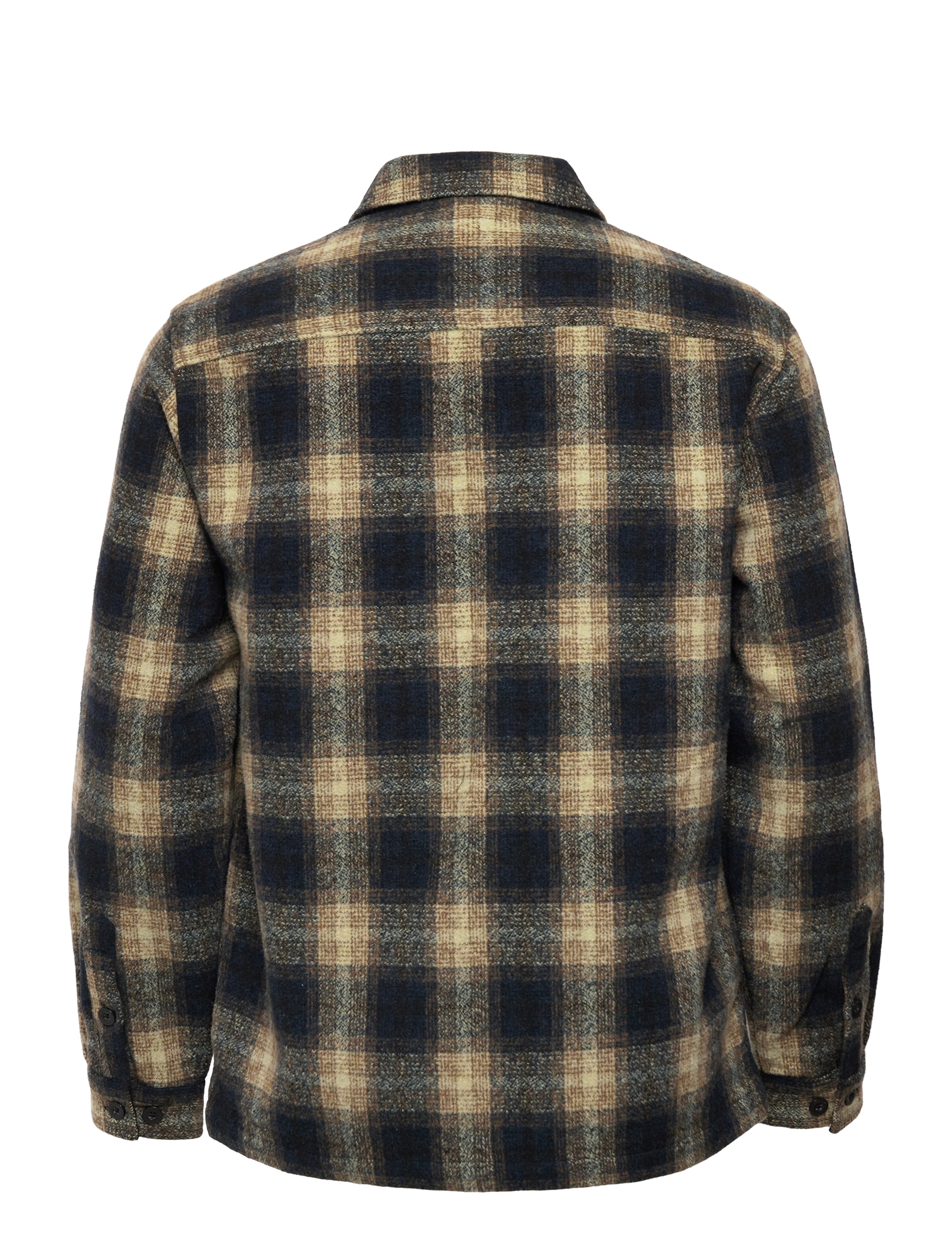 Anerkjendt - AKLION THICK CHECK OVERSHIRT - dark navy - 1