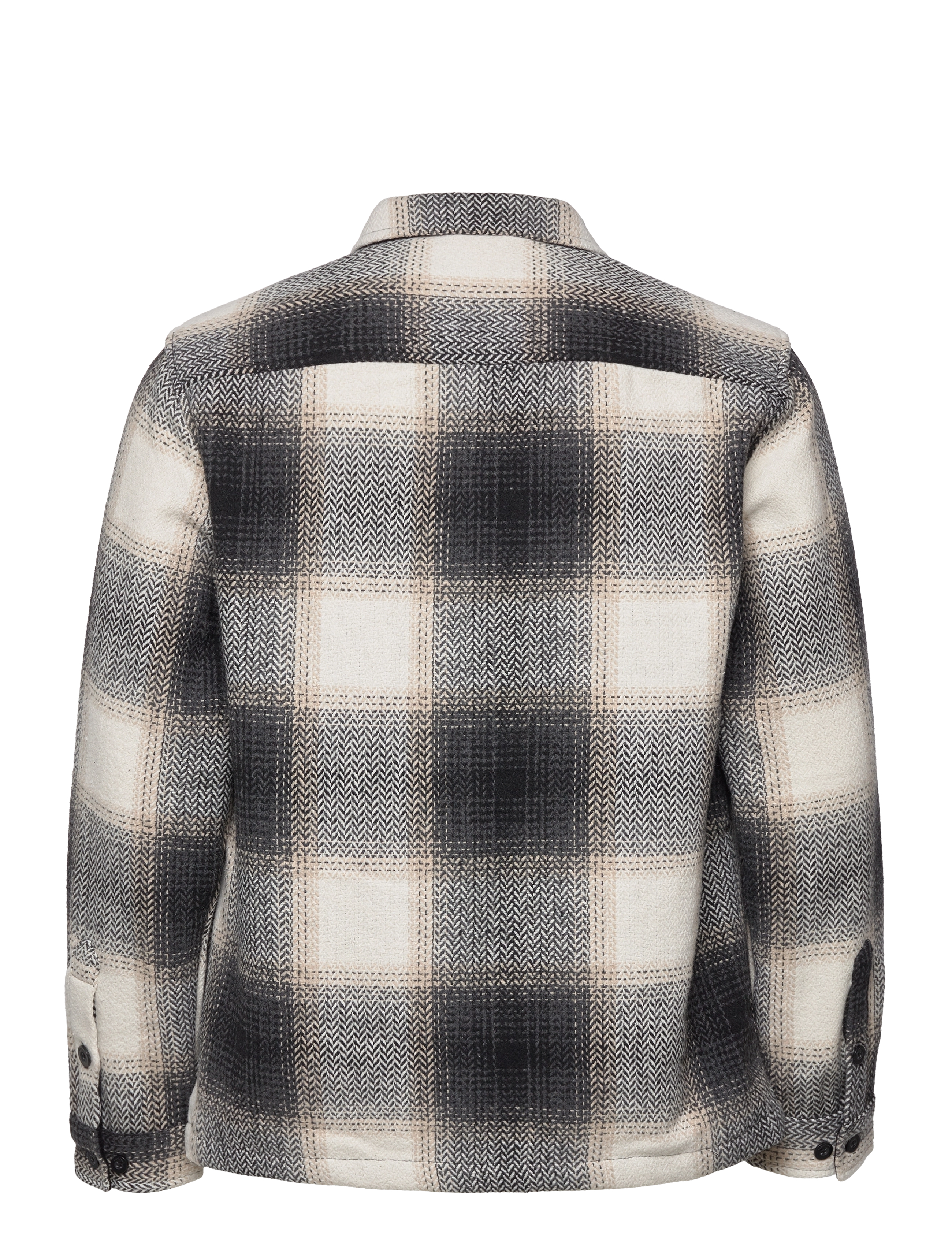 Anerkjendt - AKLION THICK CHECK OVERSHIRT - tofu - 1