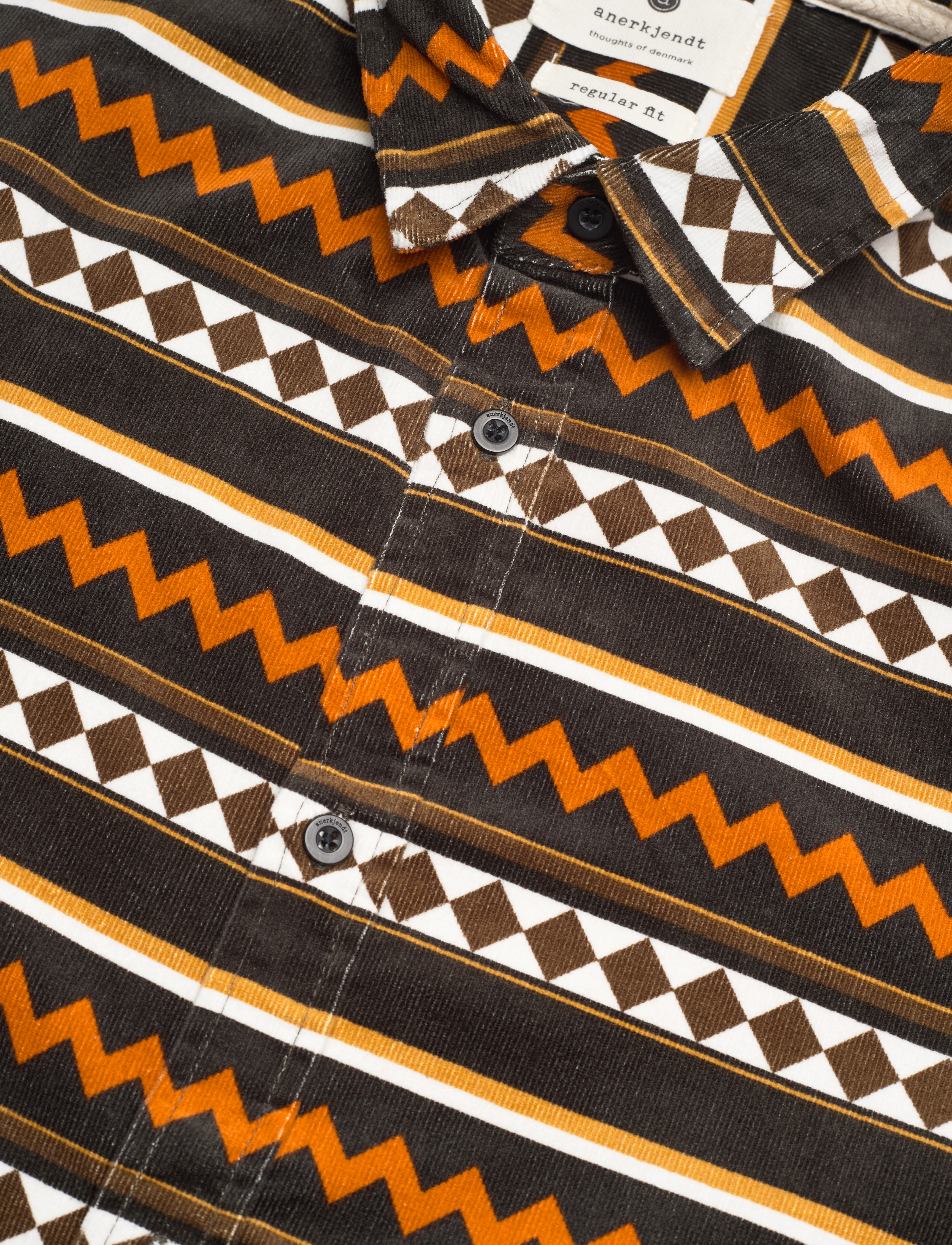 Anerkjendt - AKLOUIS CORDUROY AOP - cinnamon stick - 3