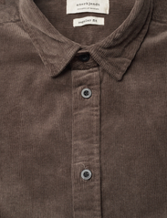 Anerkjendt - AKLEIF CORDUROY SHIRT - velvetiniai marškiniai - chocolate brown - 2
