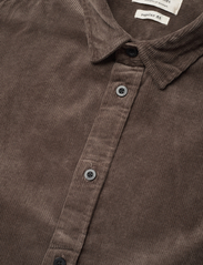 Anerkjendt - AKLEIF CORDUROY SHIRT - velvetiniai marškiniai - chocolate brown - 3