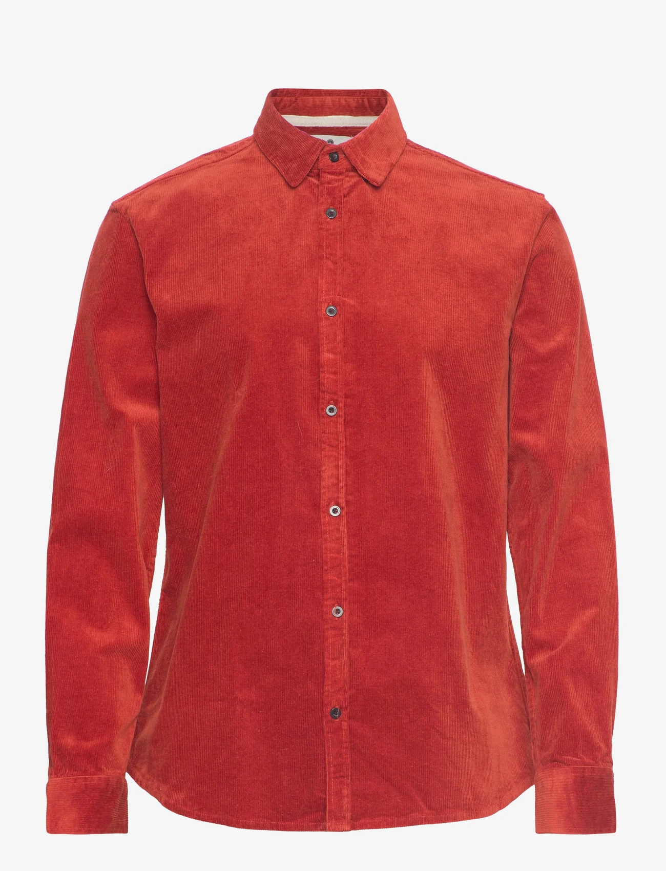 Anerkjendt - AKLEIF CORDUROY SHIRT - velvetiniai marškiniai - cinnamon stick - 0