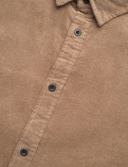Anerkjendt - AKLEIF CORDUROY SHIRT - velvetiniai marškiniai - cobblestone - 3