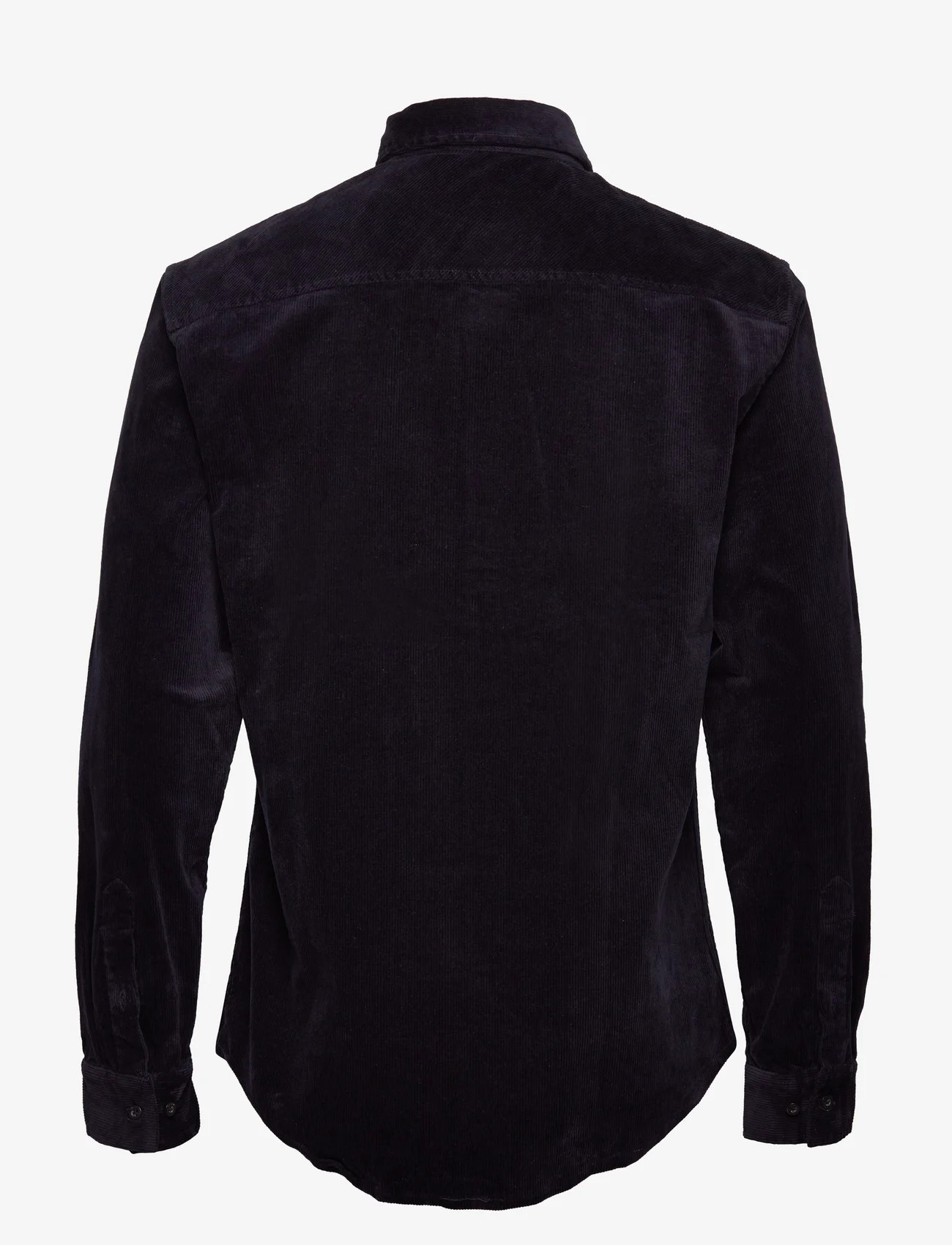 Anerkjendt - AKLEIF CORDUROY SHIRT - velvetiniai marškiniai - dark navy - 1
