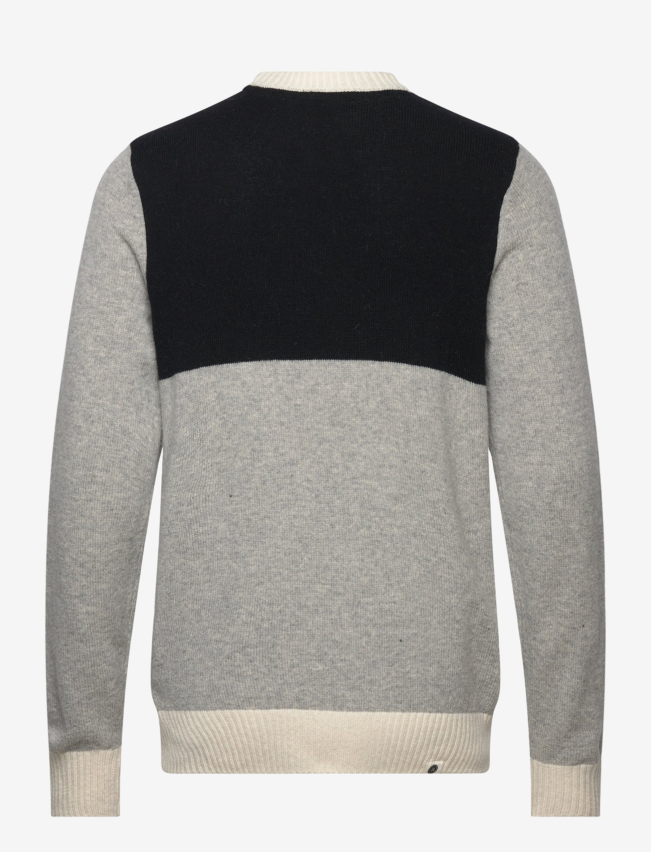 Anerkjendt - AKRICO COLORBLOCK LAMBSWOOL - caviar - 1