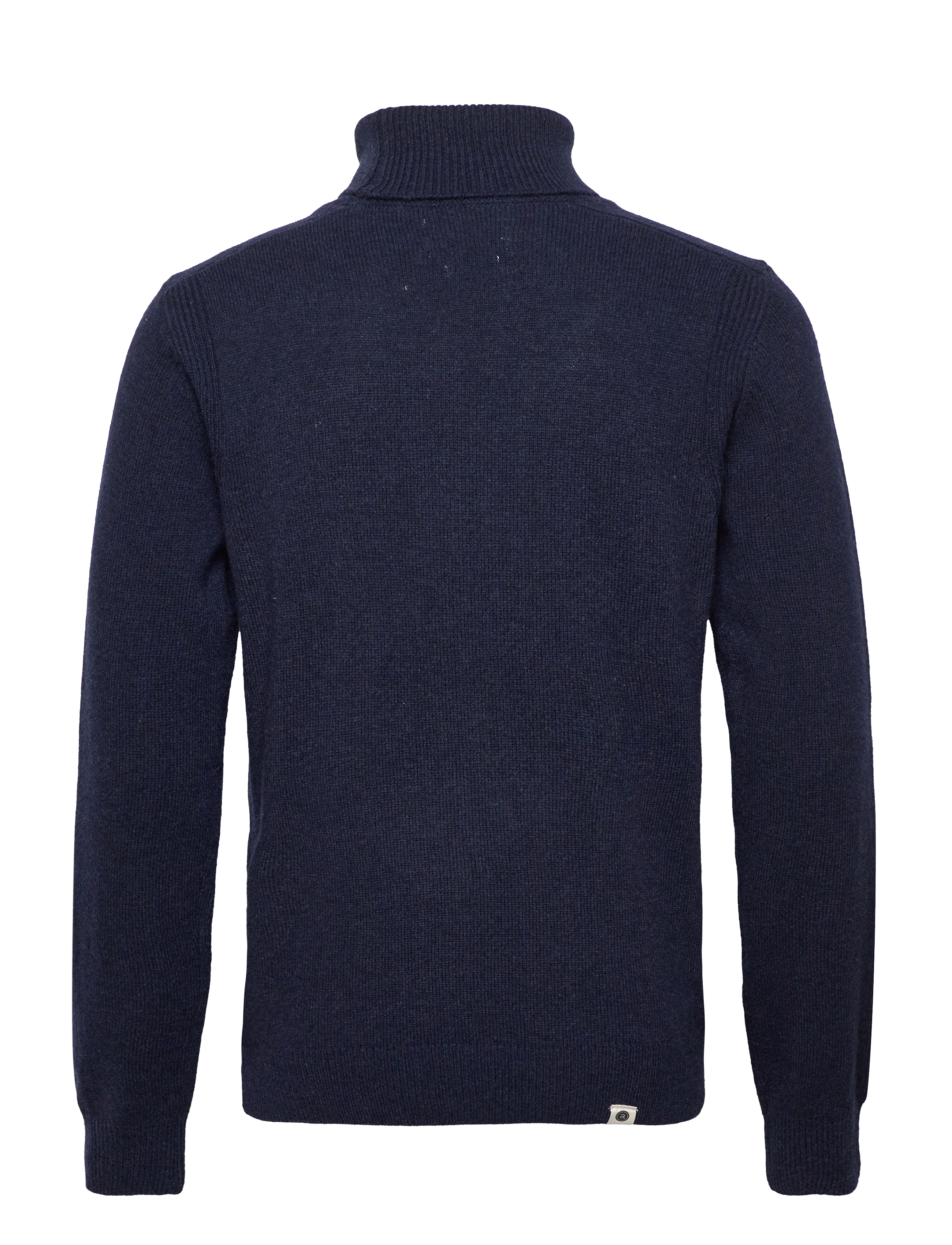 Anerkjendt - AKNICO SOLID ROLL NECK LAMBSWOOL - dark navy - 1