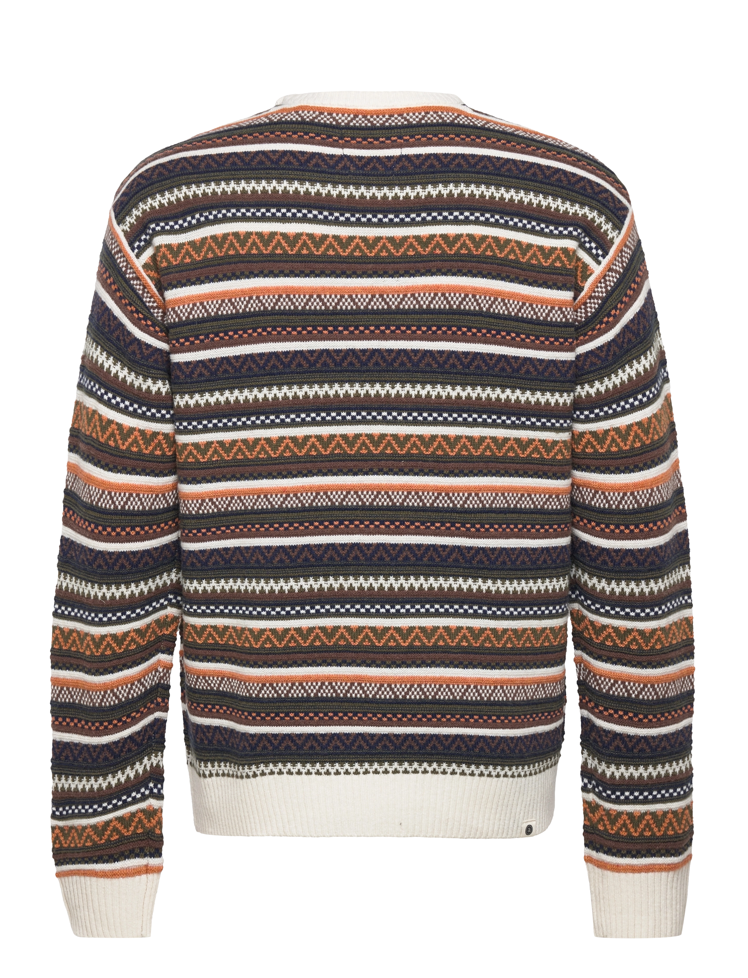 Anerkjendt - AKKARL JAQUARD PATTERN KNIT - cinnamon stick - 1