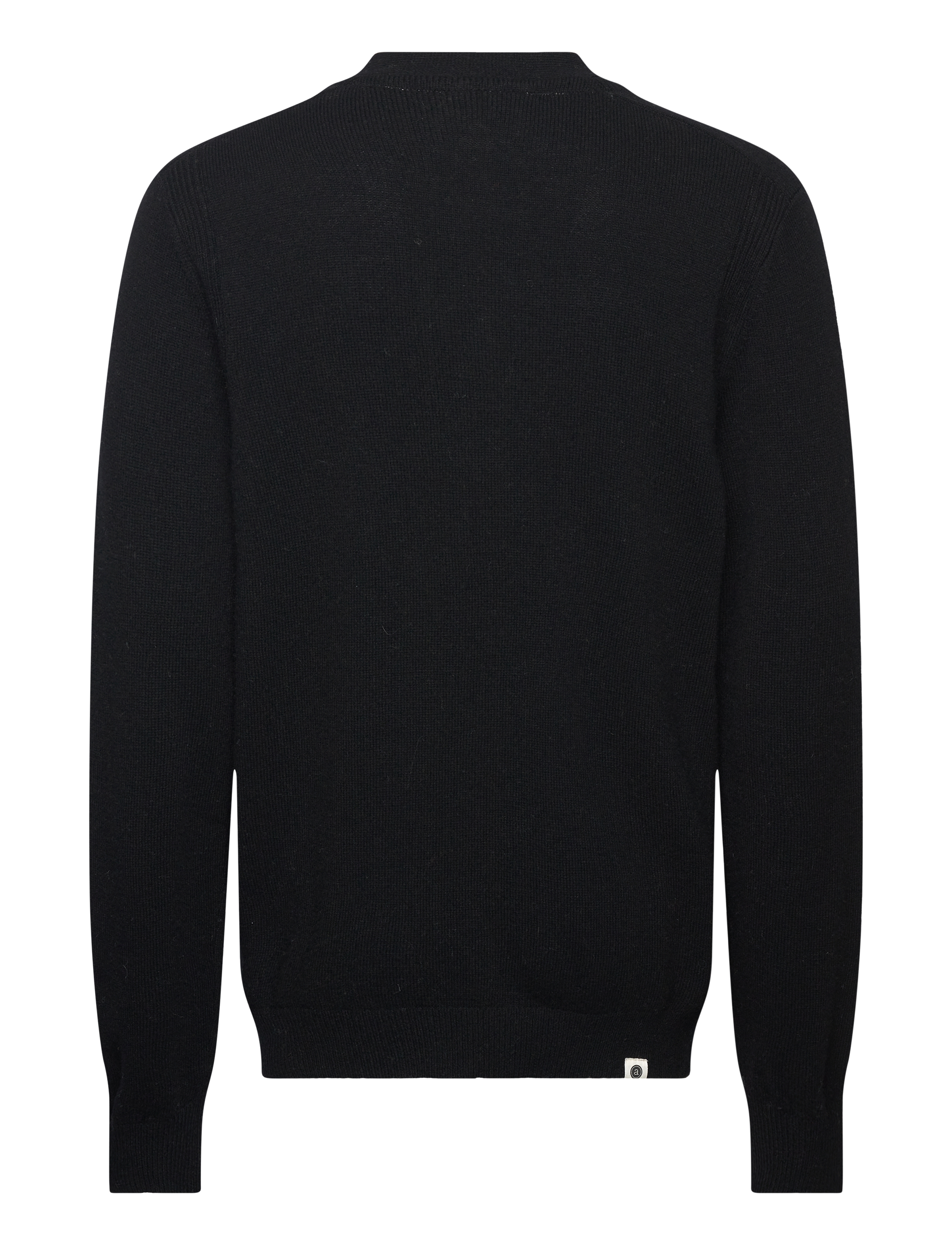 Anerkjendt - AKSVEND LAMBSWOOL CARDIGAN - cardigans - caviar - 1
