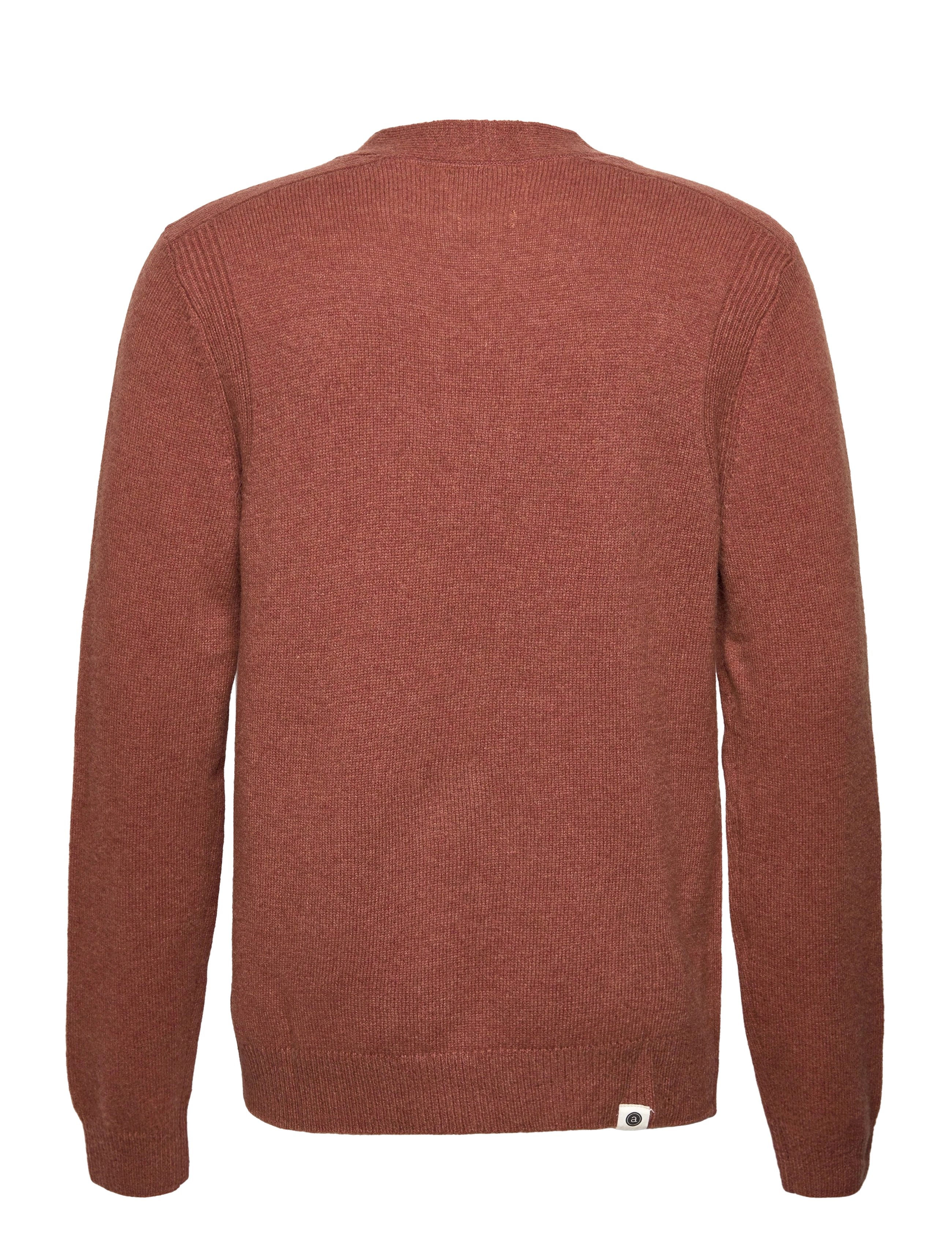 Anerkjendt - AKSVEND LAMBSWOOL CARDIGAN - cardigans - cinnamon stick - 1