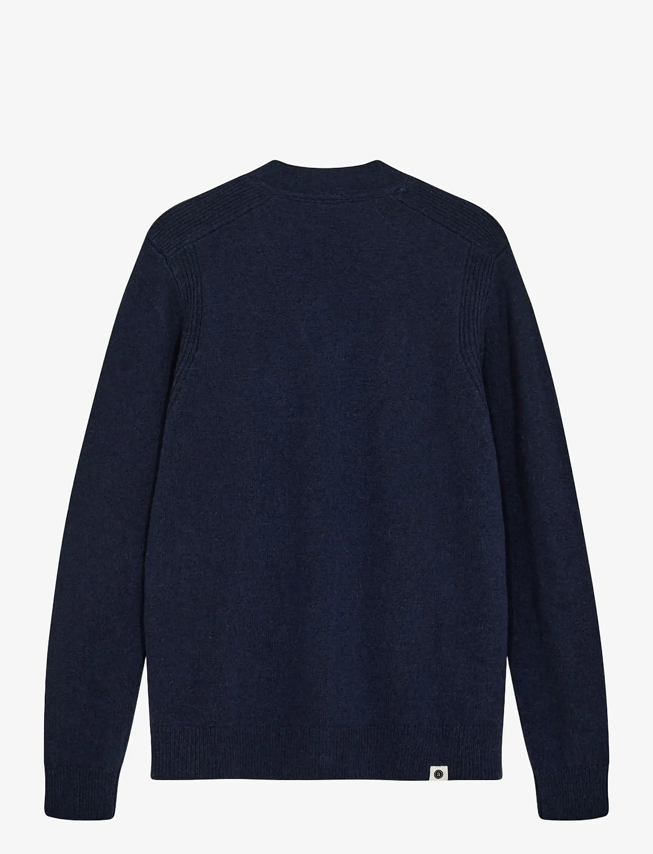 Anerkjendt - AKSVEND LAMBSWOOL CARDIGAN - cardigans - dark navy - 2