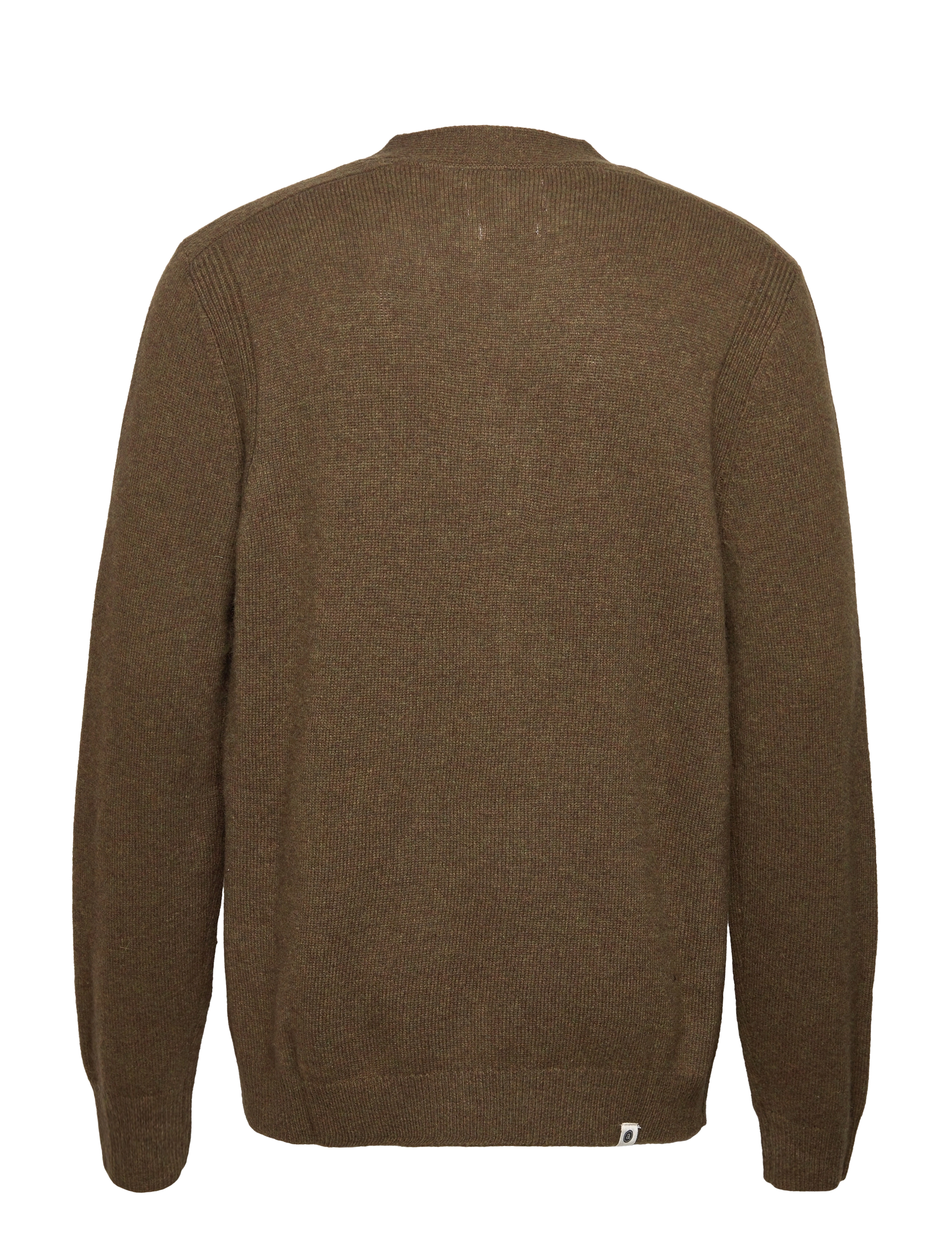 Anerkjendt - AKSVEND LAMBSWOOL CARDIGAN - cardigans - forest night - 1